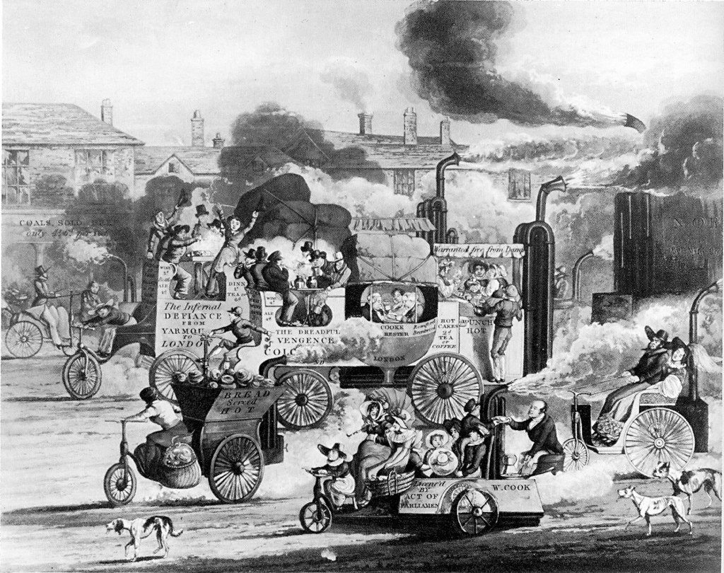 1024Px-1831-View-Whitechapel-Road-Steam-Carriage-Caricature