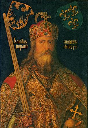 Albrecht Dürer - Emperor Charlemagne (Cropped)