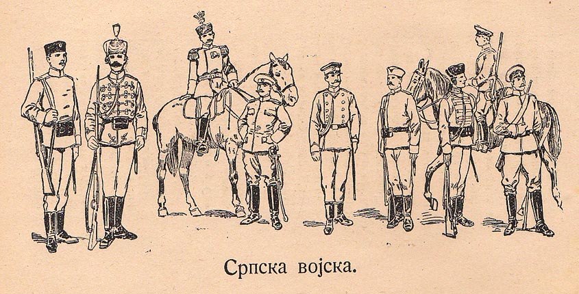 Serbian Army, Second Balkan War, 1913