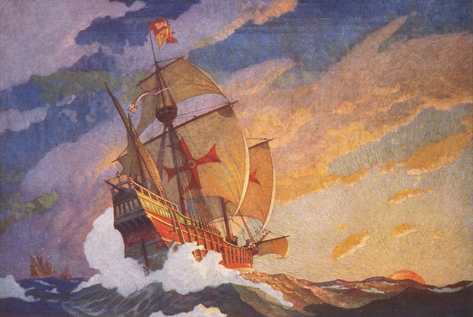 Ships Of Christopher Columbus