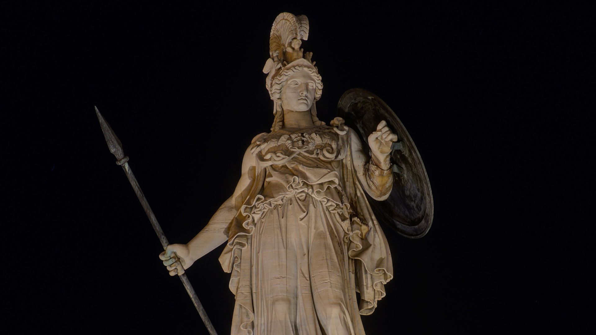 File:Goddess Athena at Night.jpg