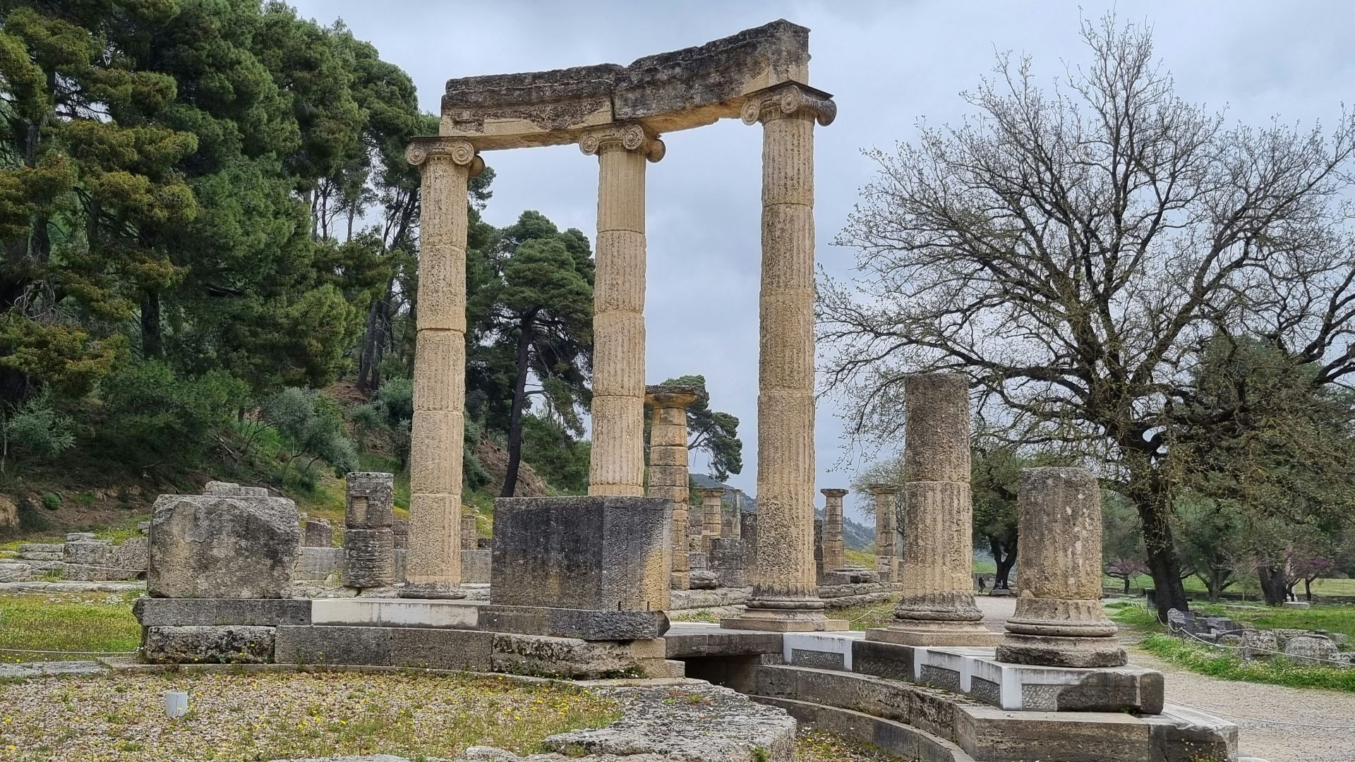 the ruins of the ancient city of ephesia