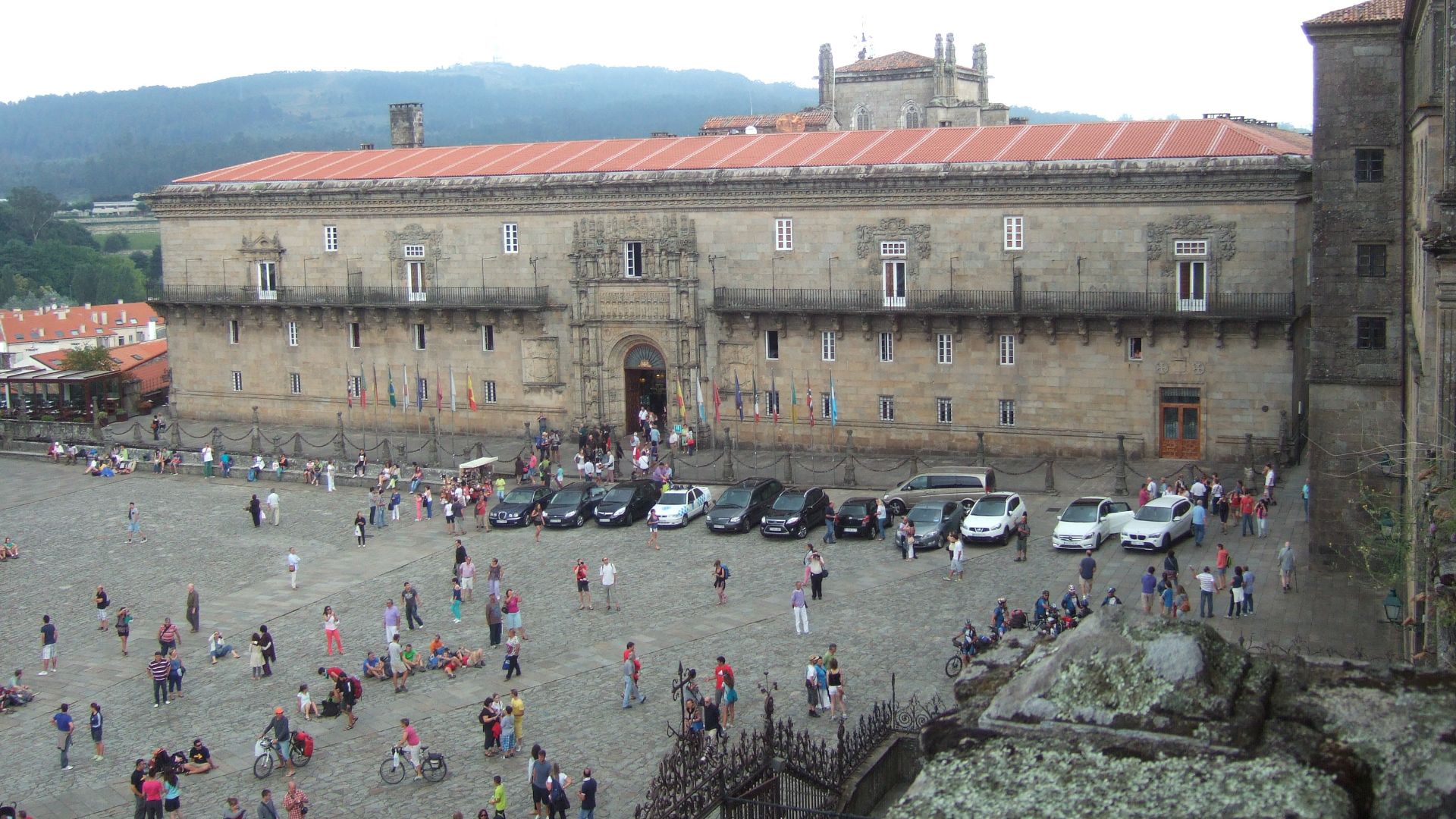 File:Parador Hostal de los Reyes Católicos. Santiago de compostela, Spain.jpg