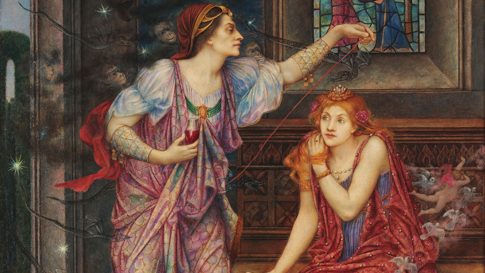 File:Queen Eleanor & Fair Rosamund.jpg