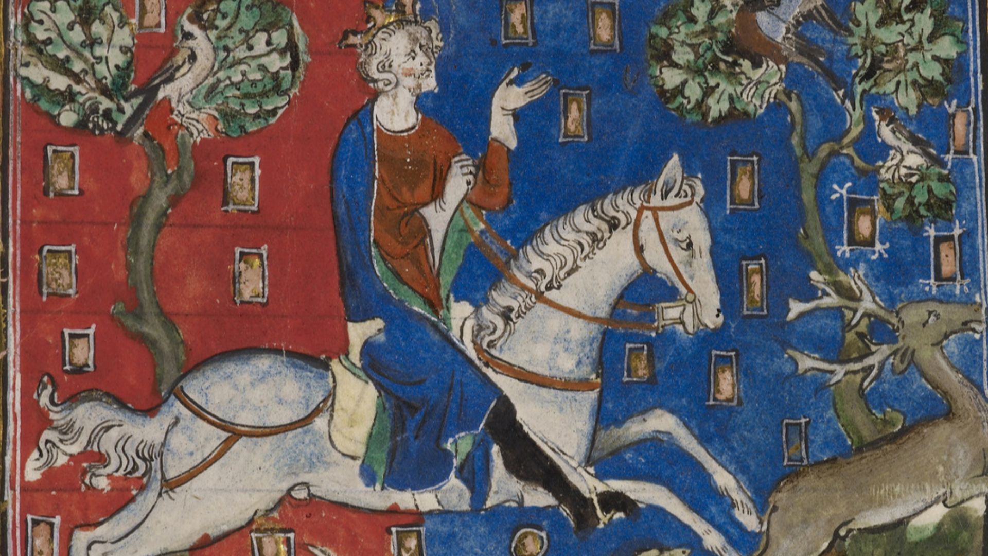 File:King John hunting - Statutes of England (14th C), f.116 - BL Cotton MS Claudius D II.jpg