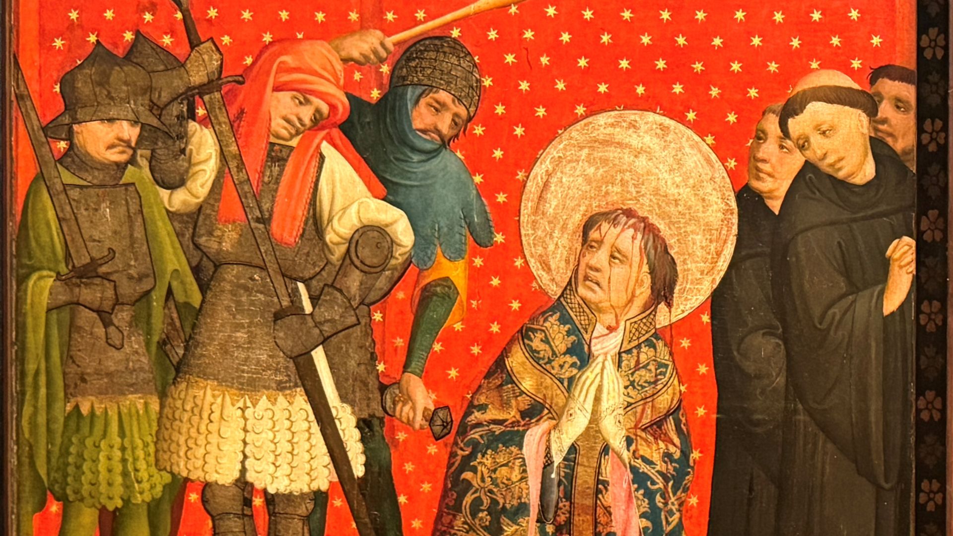 File:Hamburg, Kunsthalle, Meister Francke, Thomasaltar, das Martyrium des hl. Thomas von Canterbury.jpg