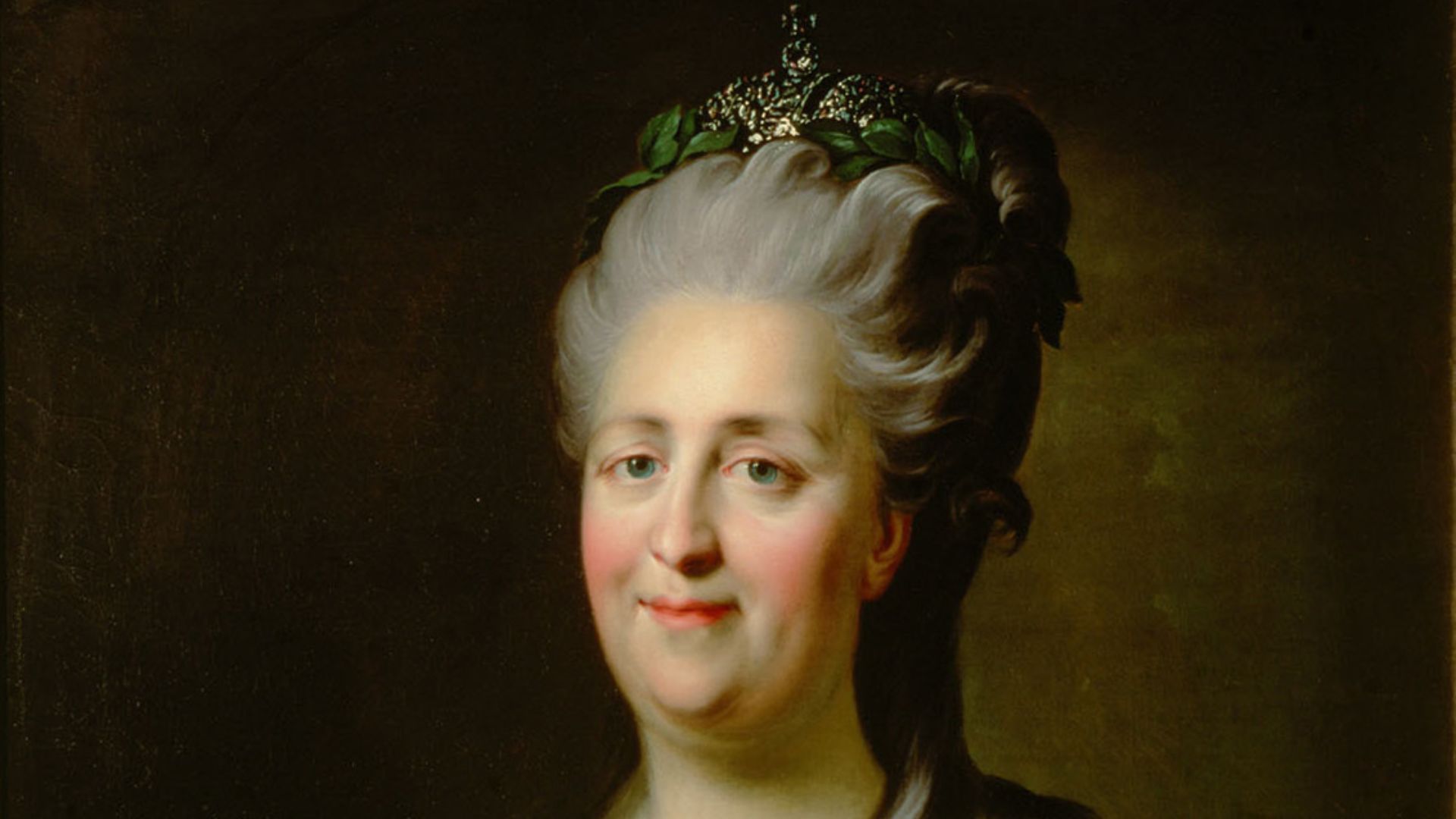 File:Catherine II after Roslin, Rokotov (1780s, Kunsthistorisches Museum).jpg