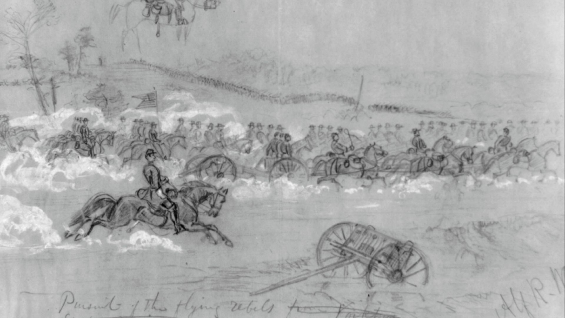 File:Battle of Yorktown, Pursuit sketch.png