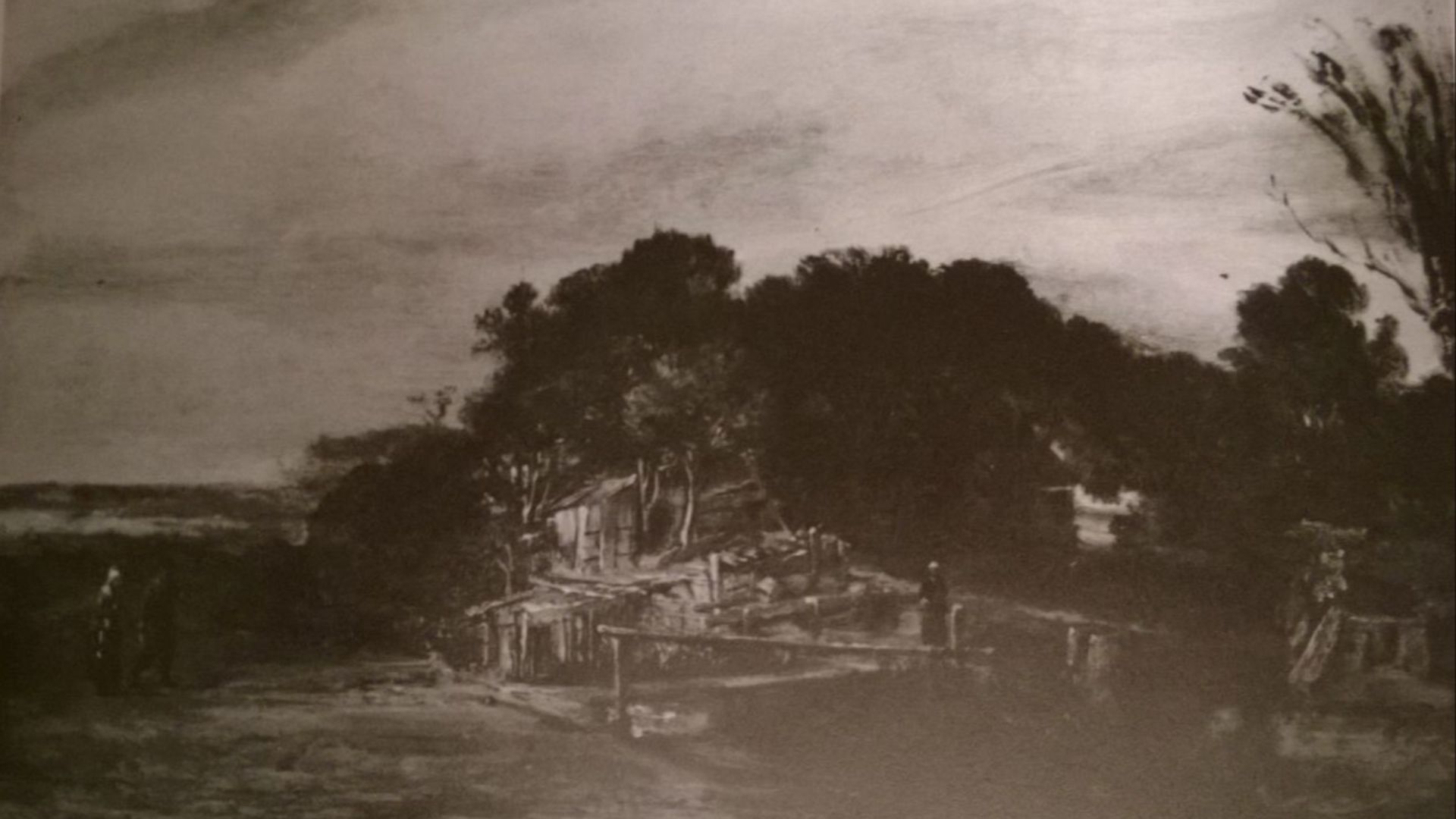 File:Rembrandt- landscape with cottages - stolen.jpg