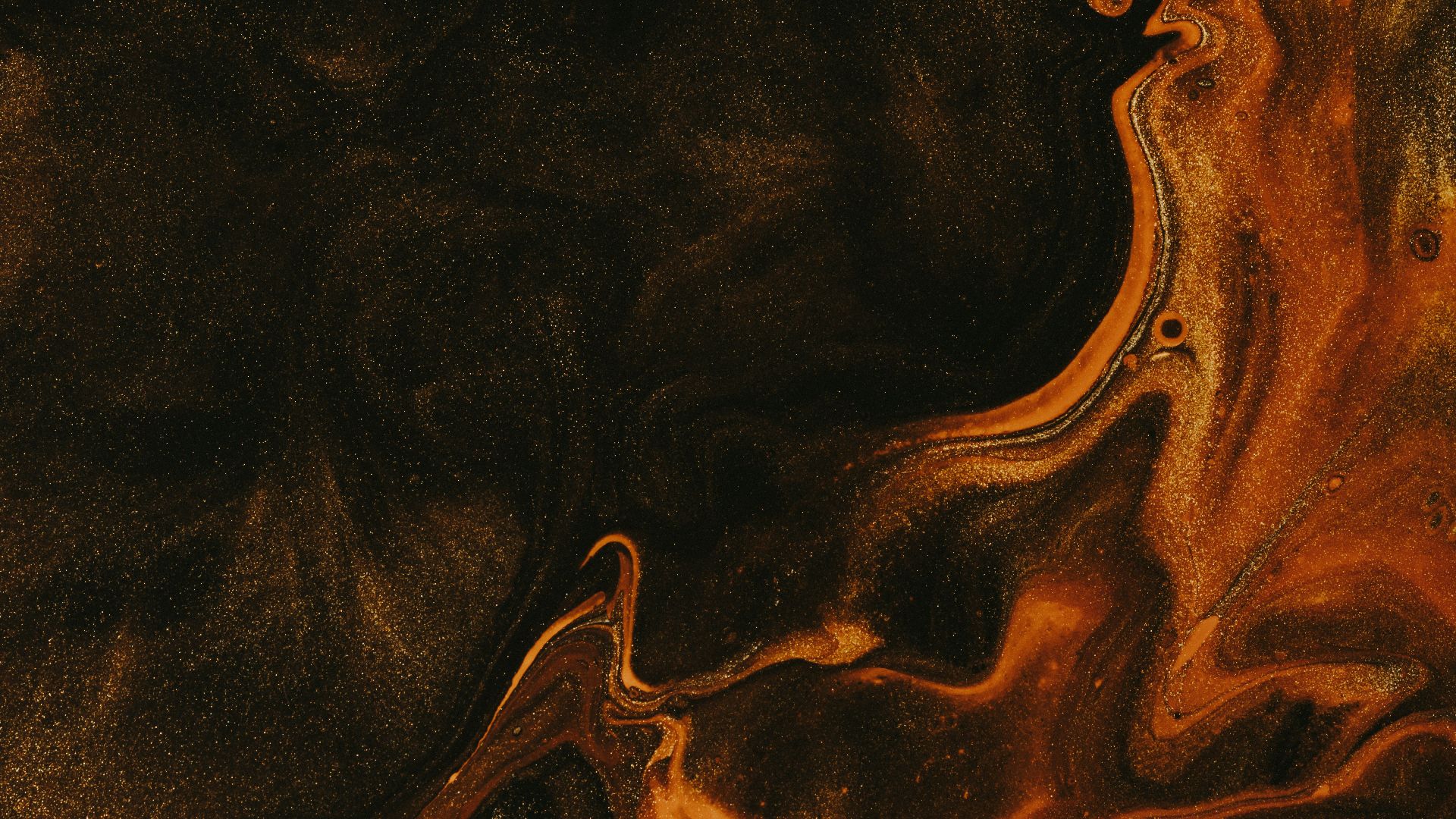 brown and black abstract painting