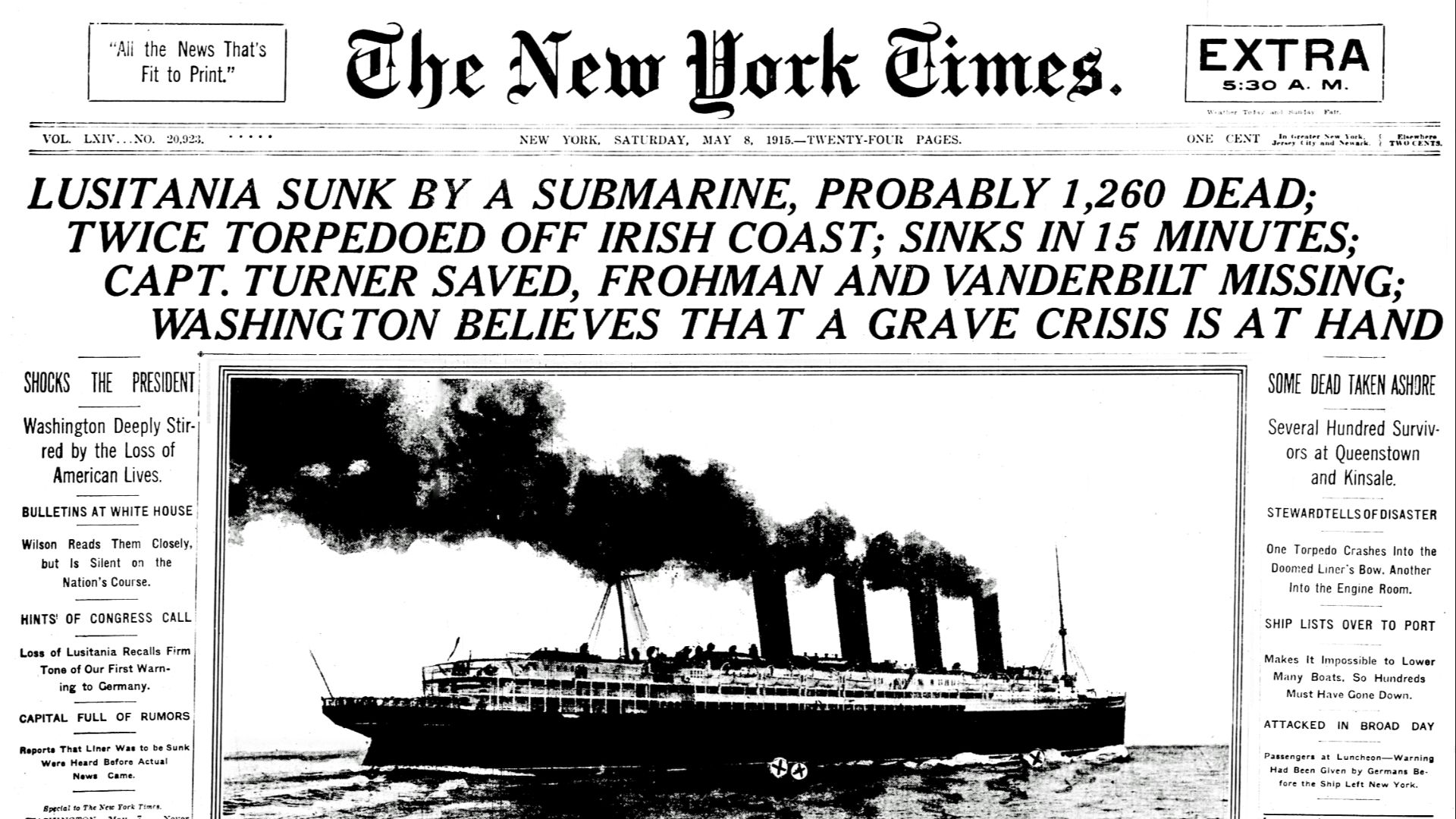 File:19150508 Lusitania Sunk By a Submarine - The New York Times.png