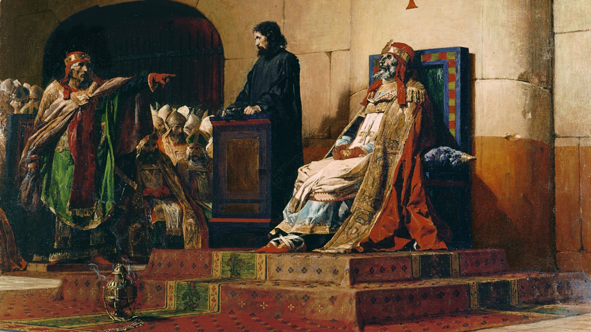 File:Jean Paul Laurens Le Pape Formose et Etienne VI 1870.jpg
