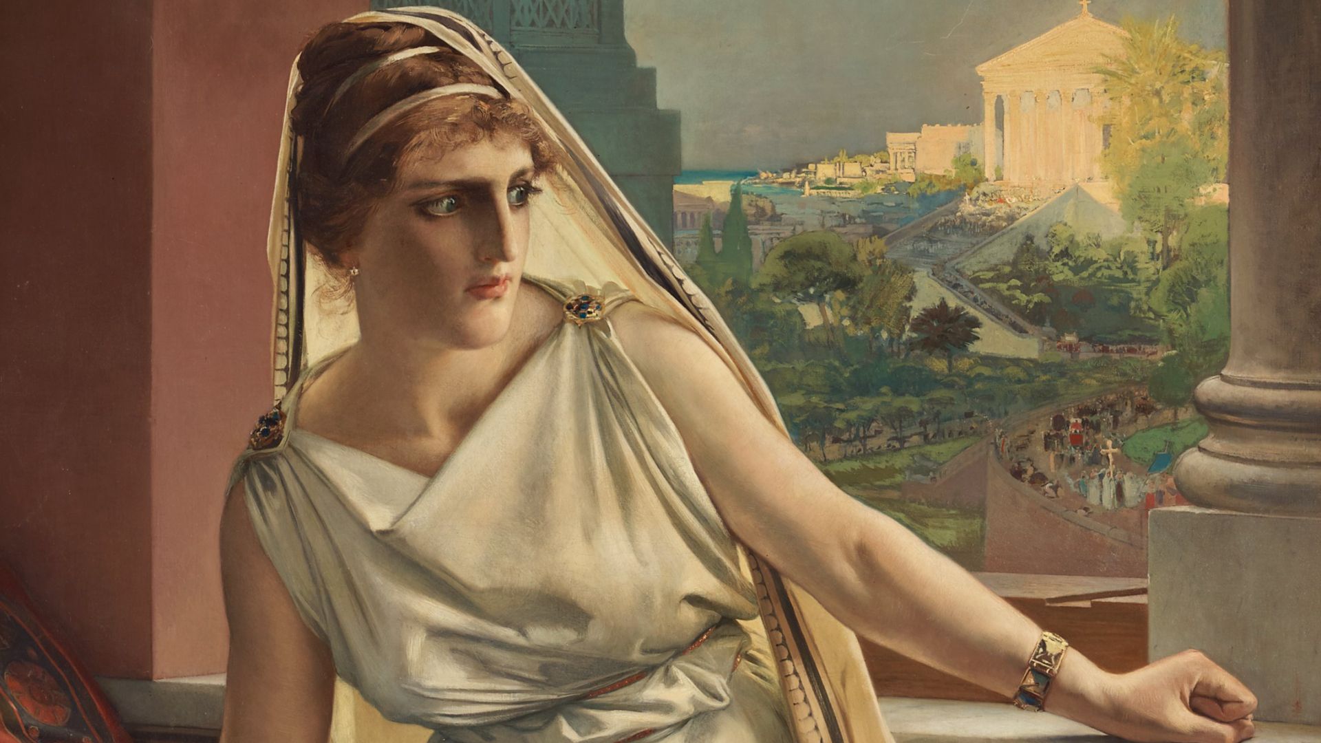 File:Hypatia by Julius Kronberg, 1889.jpg