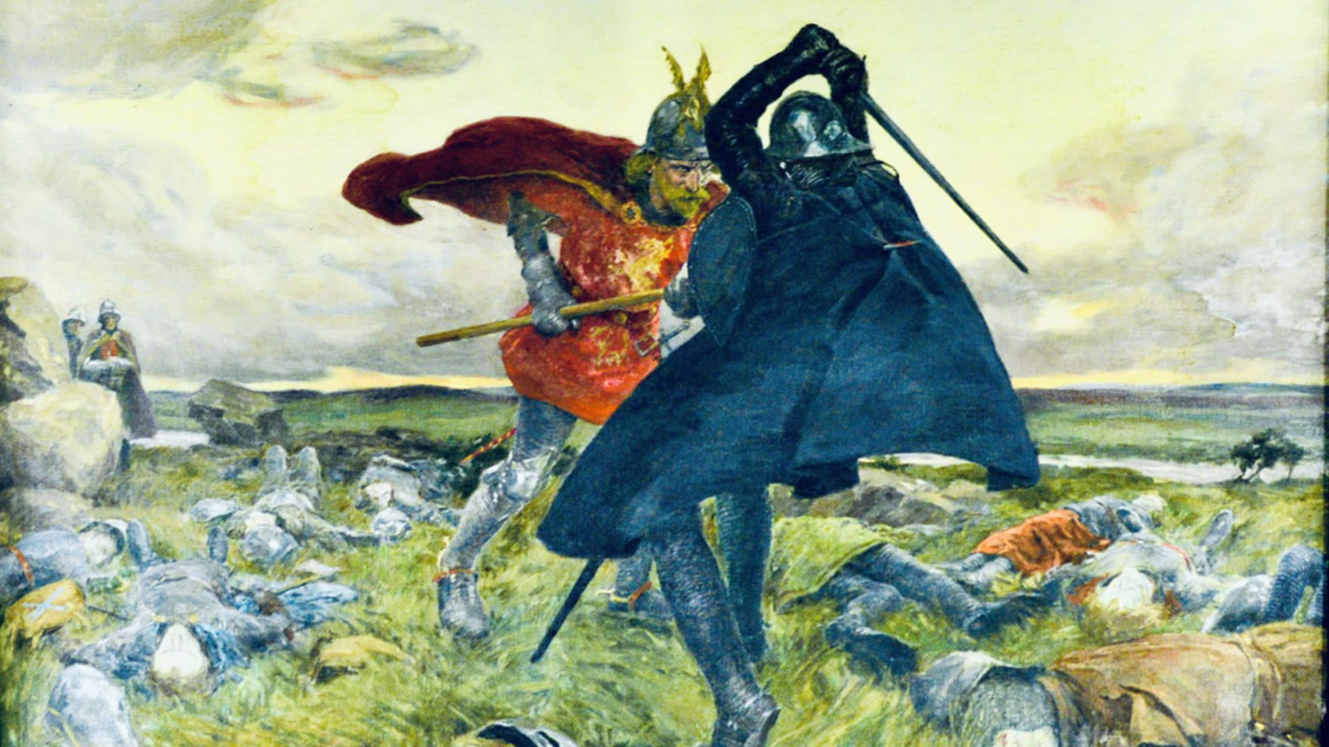 File:Battle Between King Arthur and Sir Mordred by William Hatherell.jpg