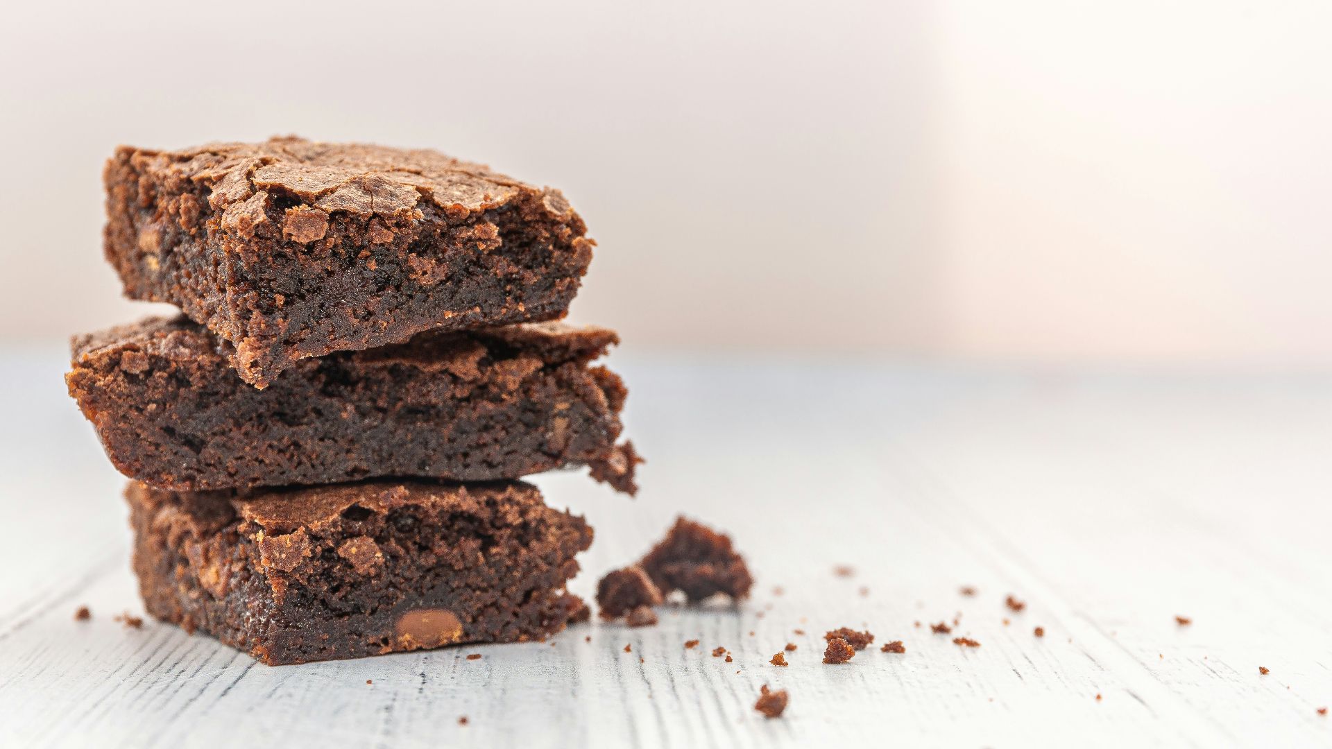 brown bread on white table