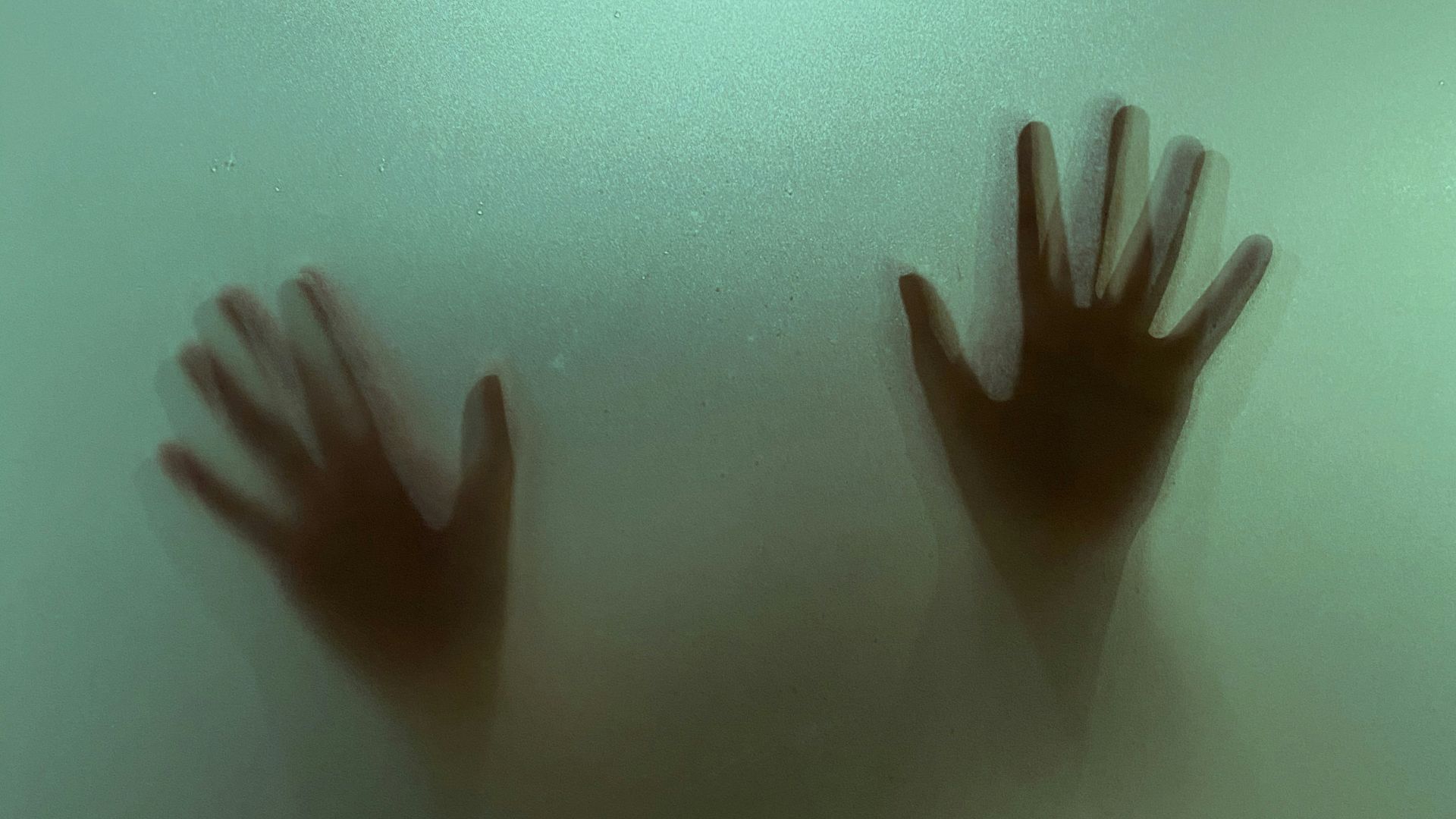 persons hand on water
