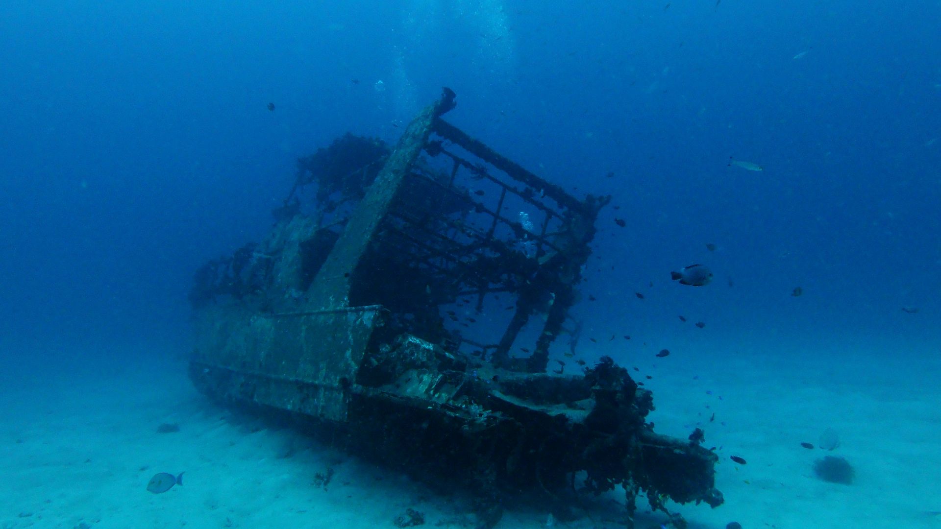 sunken ship