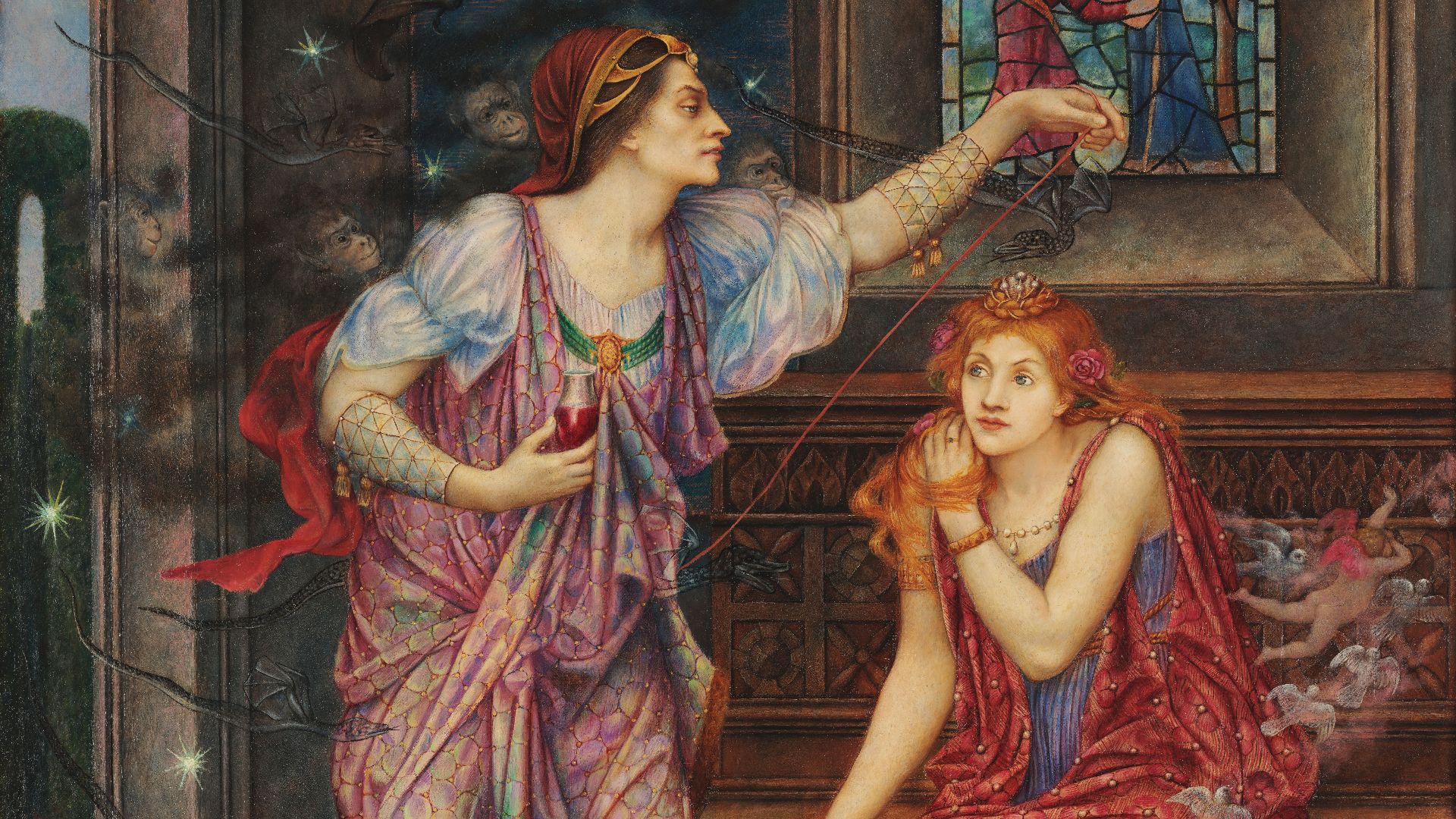 File:Queen Eleanor & Fair Rosamund.jpg