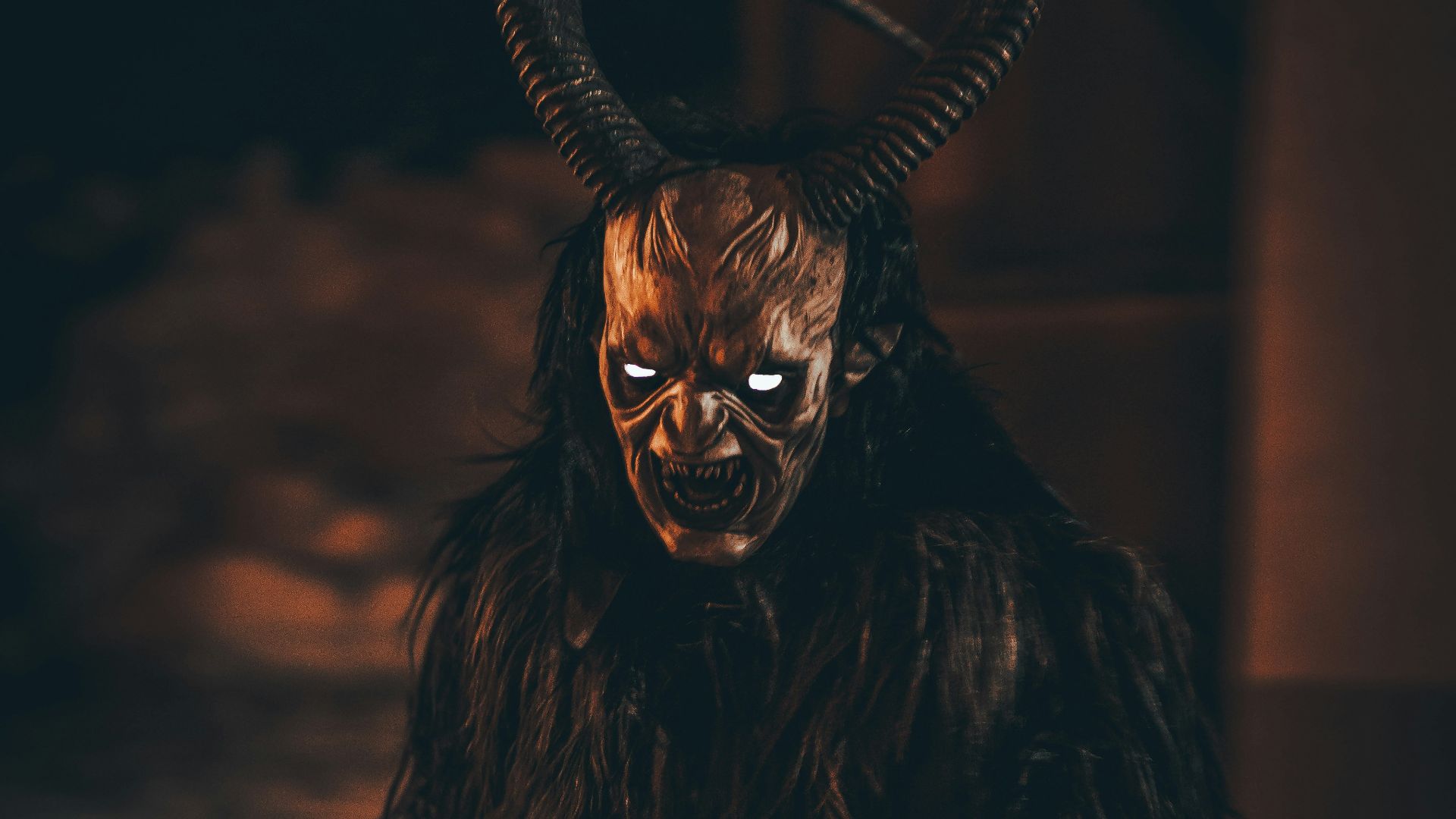 brown demon illustration