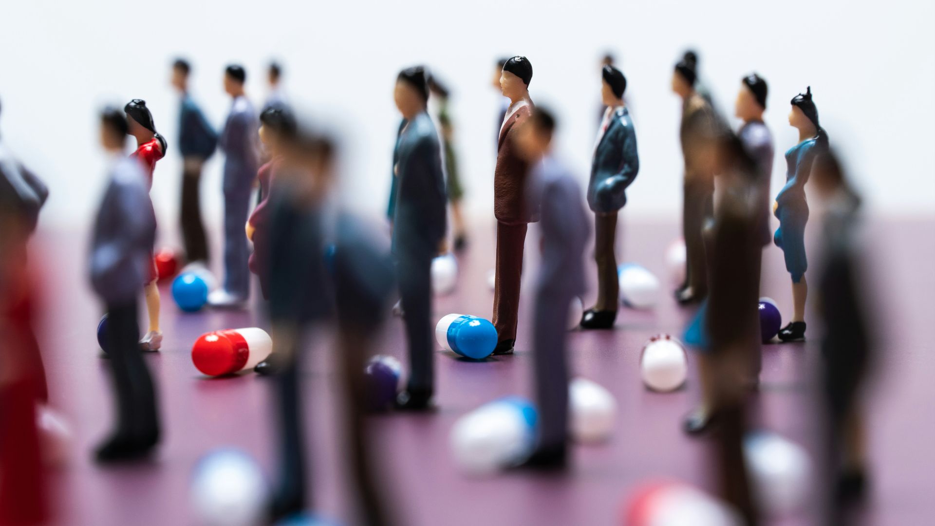 a group of people playing a game