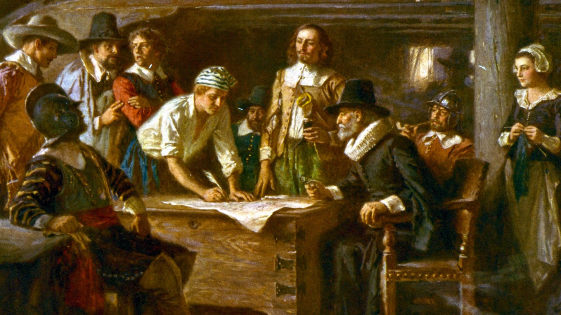 File:The Mayflower Compact 1620 cph.3g07155.jpg