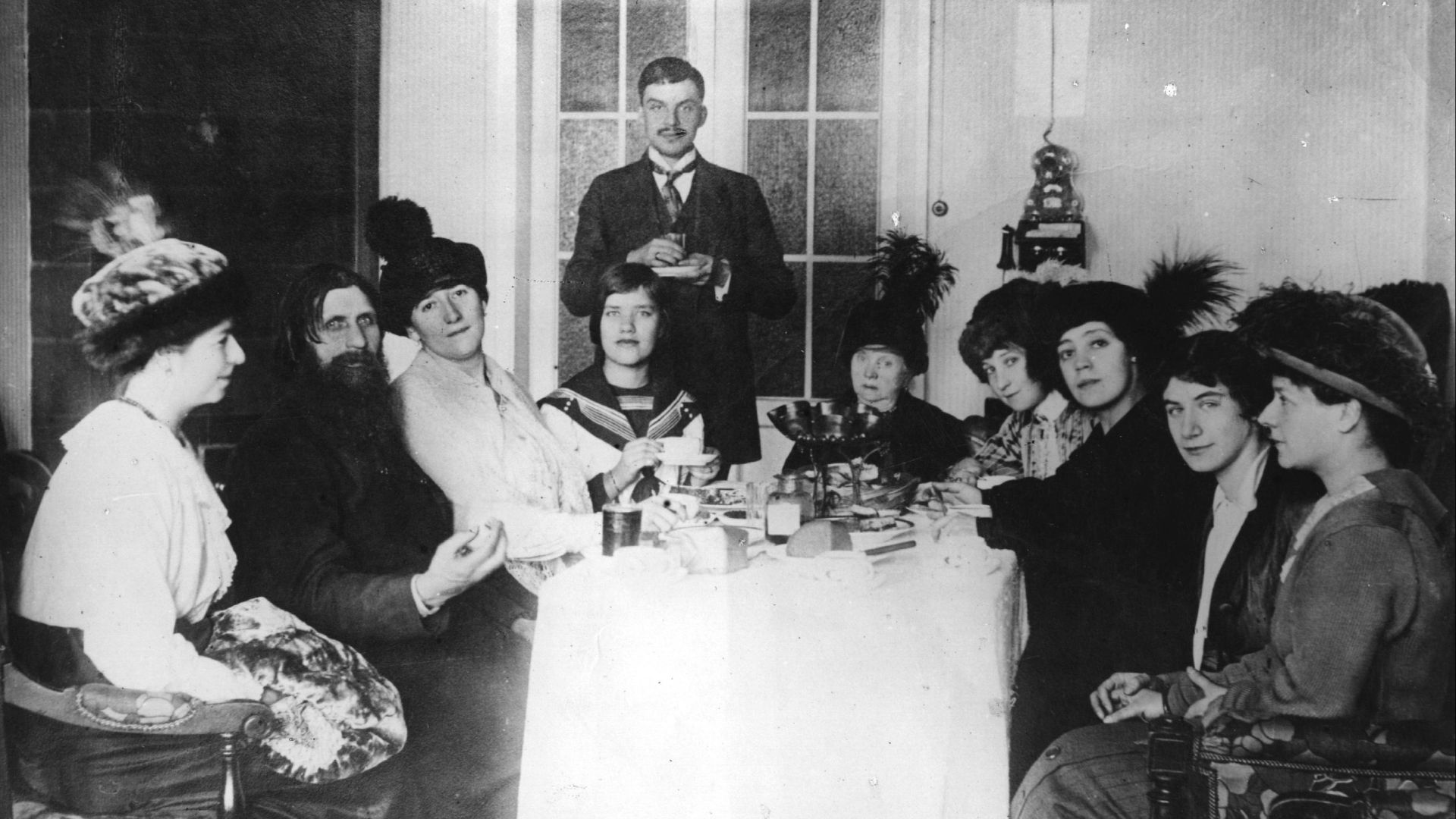 File:Grigory Rasputin with his followers.jpg