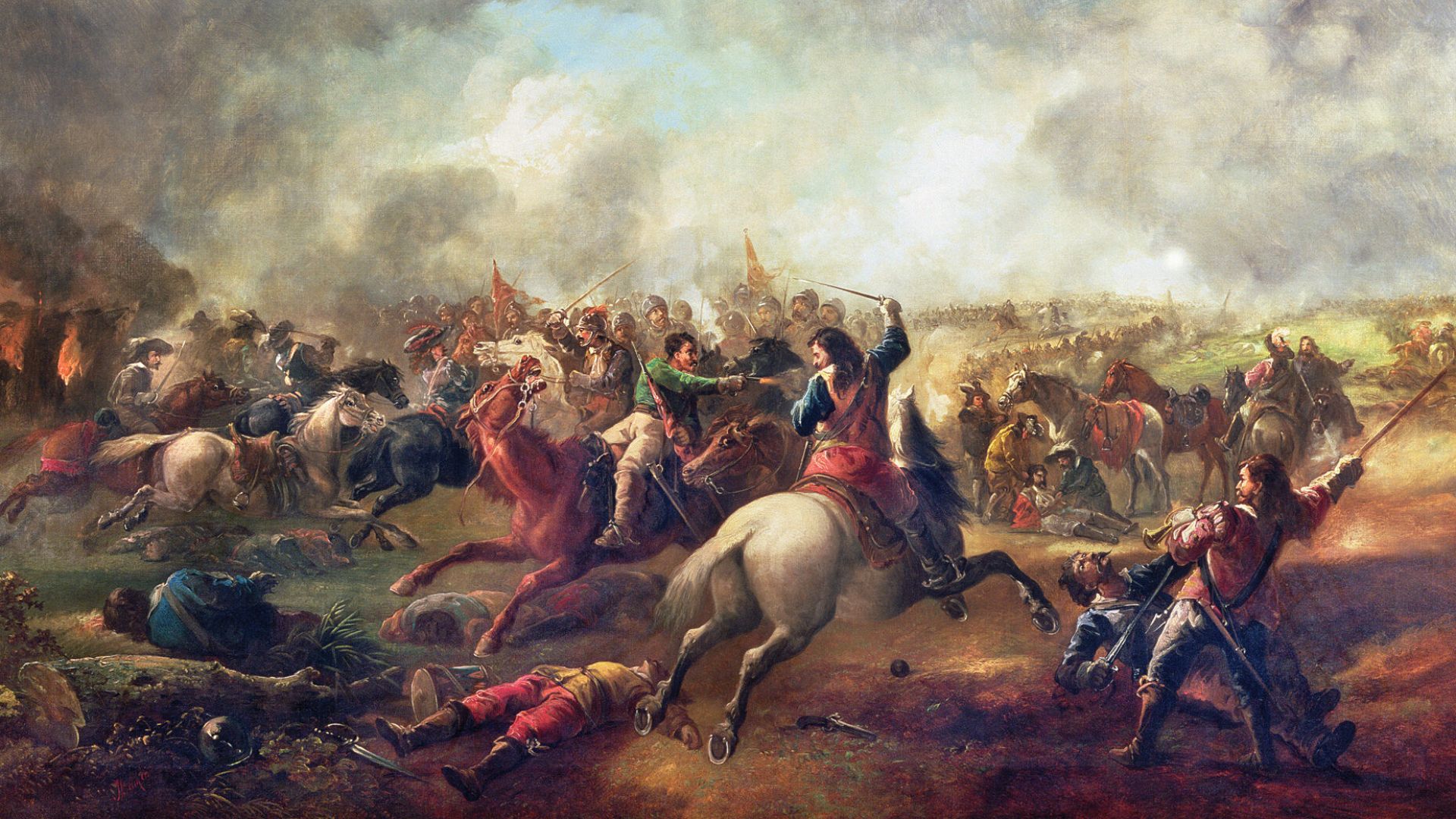 File:Battle of Marston Moor 1644 by John Barker.png