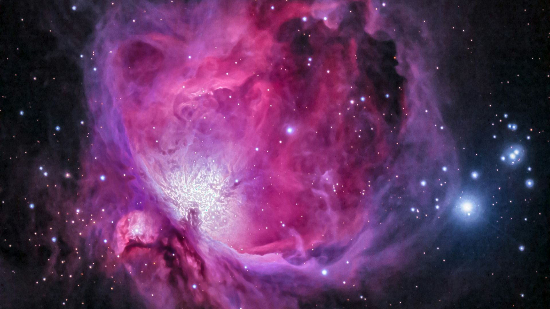 purple and black galaxy illustration