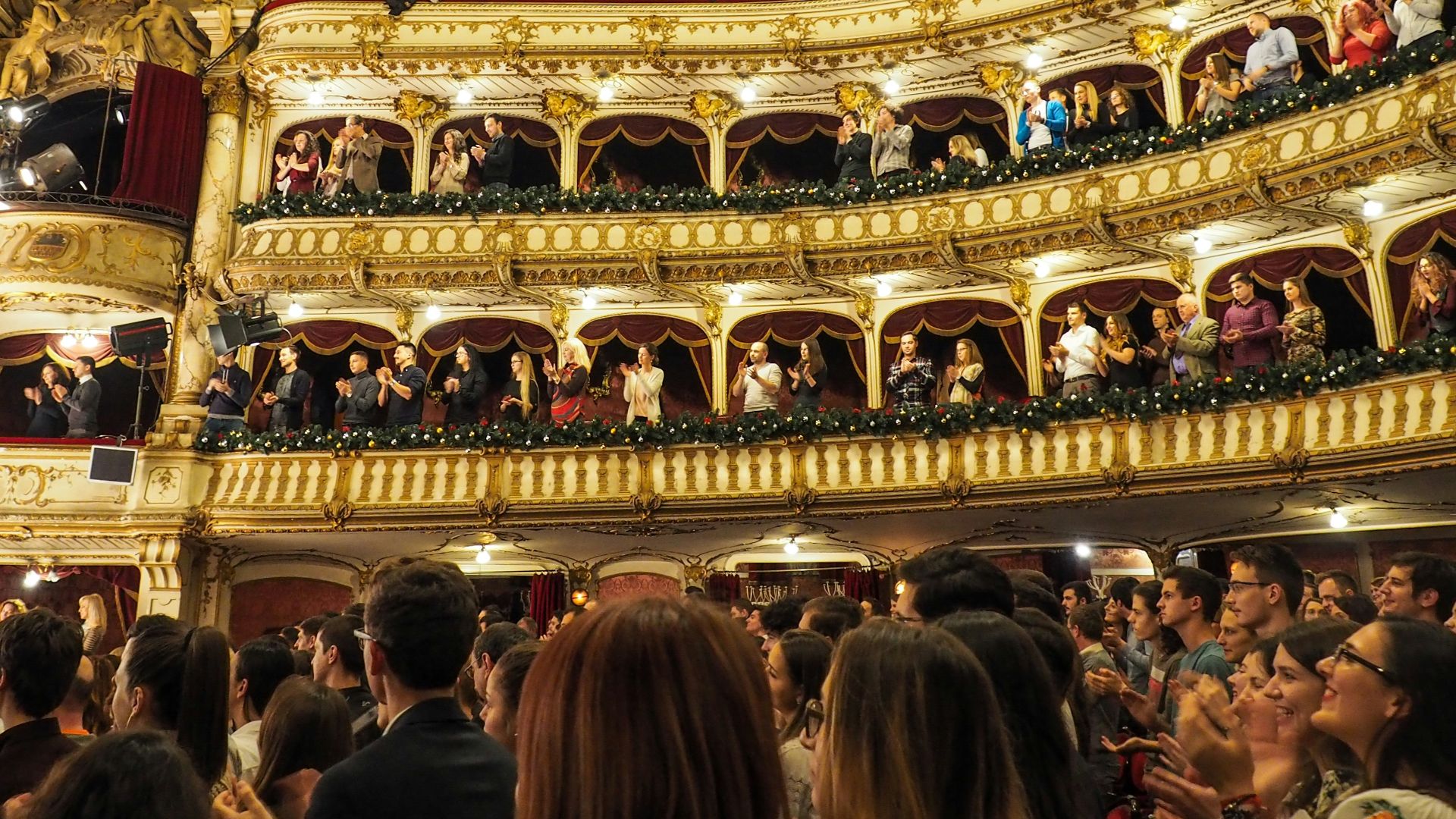 group on people inside building