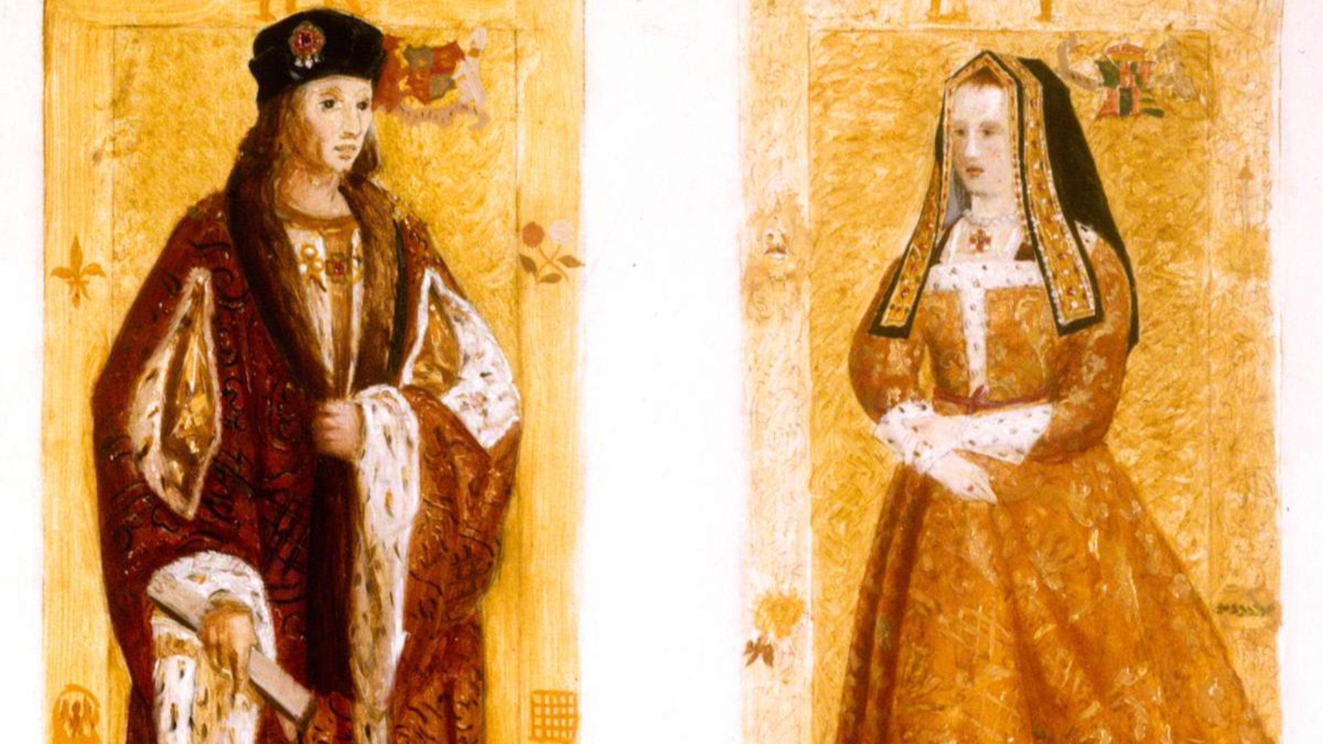 File:Richard Burchett (1815-1875) (studio of) - Preparatory Sketches of Henry VII and Elizabeth of York - WOA 1011 - Parliamentary Art Collection.jpg