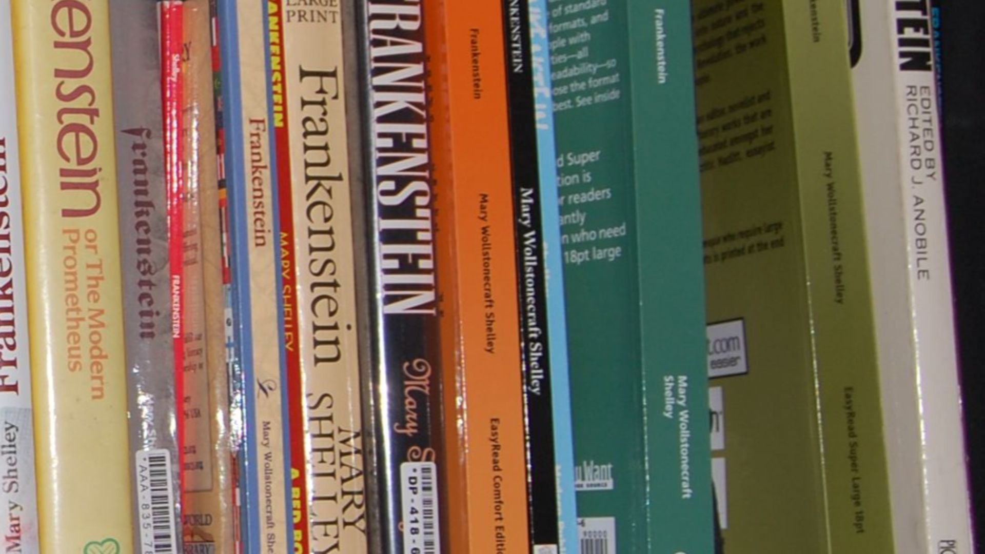 File:Editions of Frankenstein.jpg