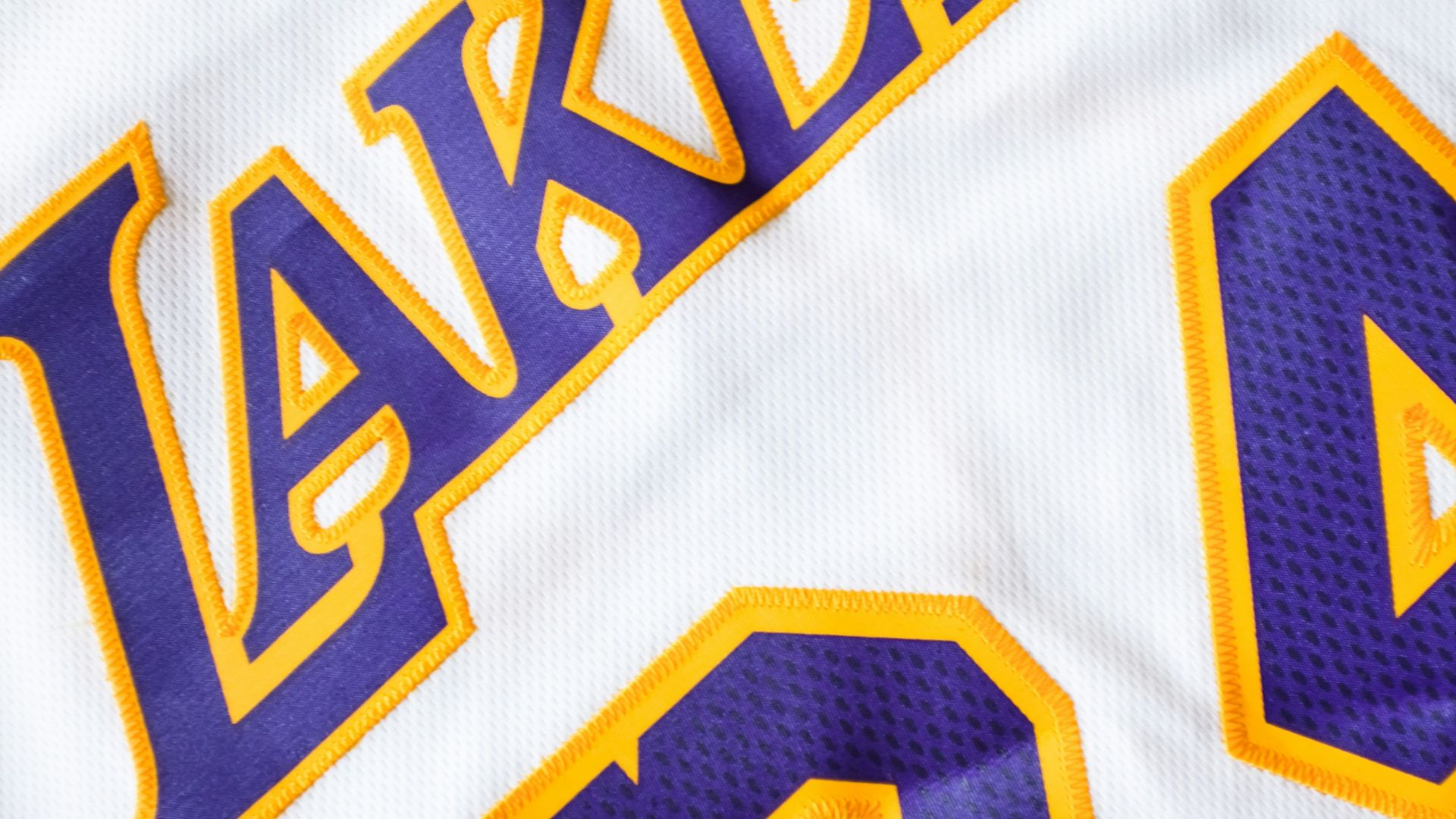 white and blue UNK jersey