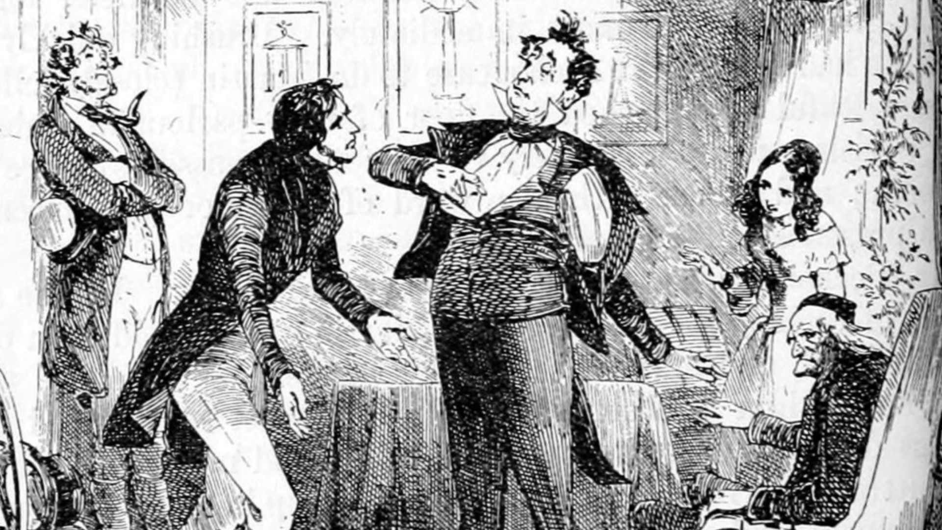 File:P497--Martin Chuzzlewit (Phiz)--pecksniff as shield of virtue.jpg