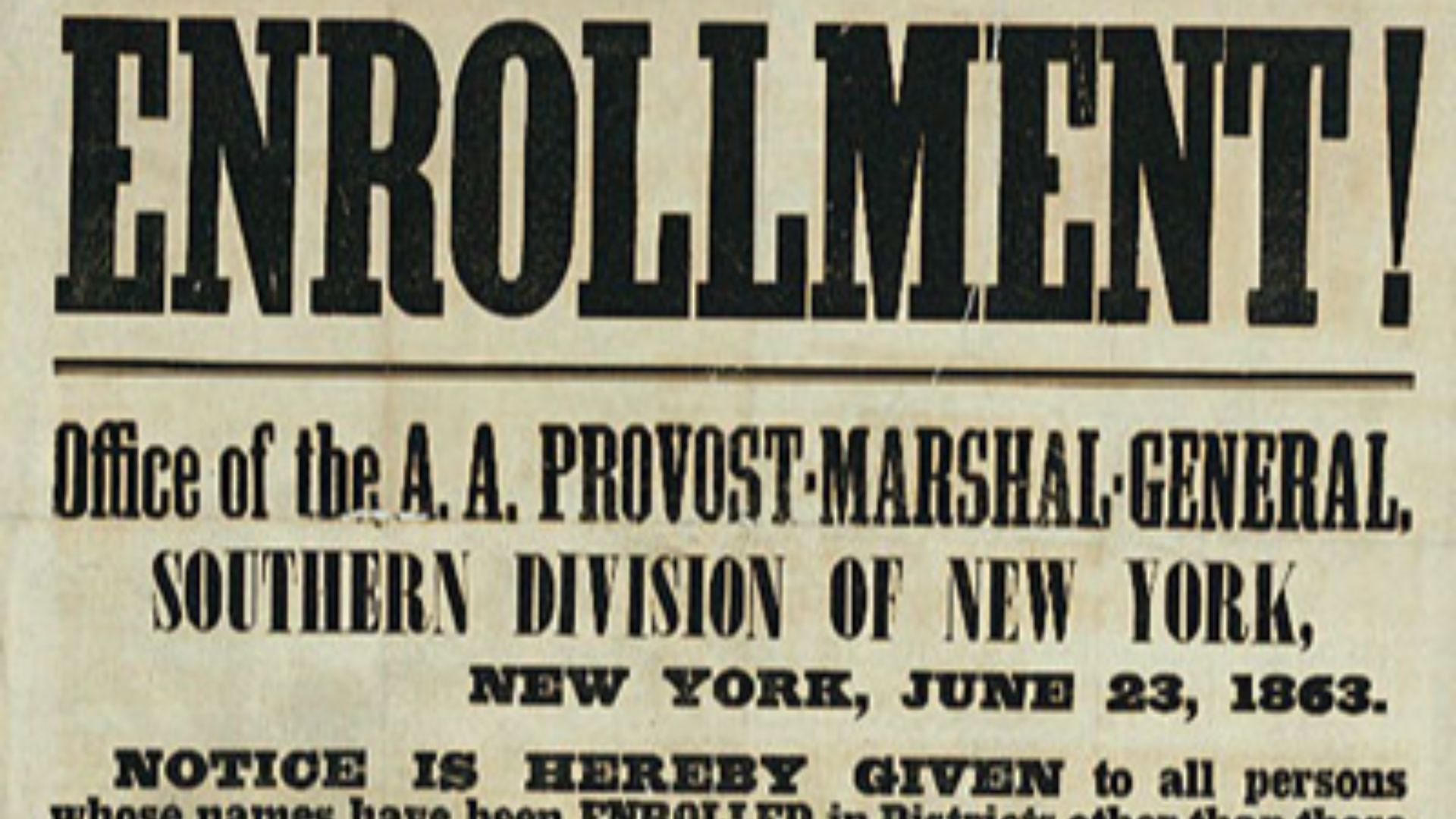 File:New York enrollment poster june 23 1863.jpg