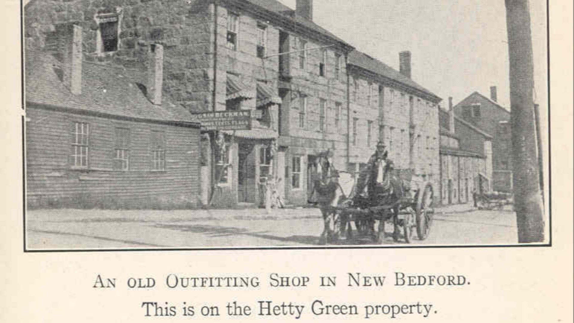 File:FMIB 44641 Old Outfitting Shop in New Bedford This is on the Hetty Green property.jpeg