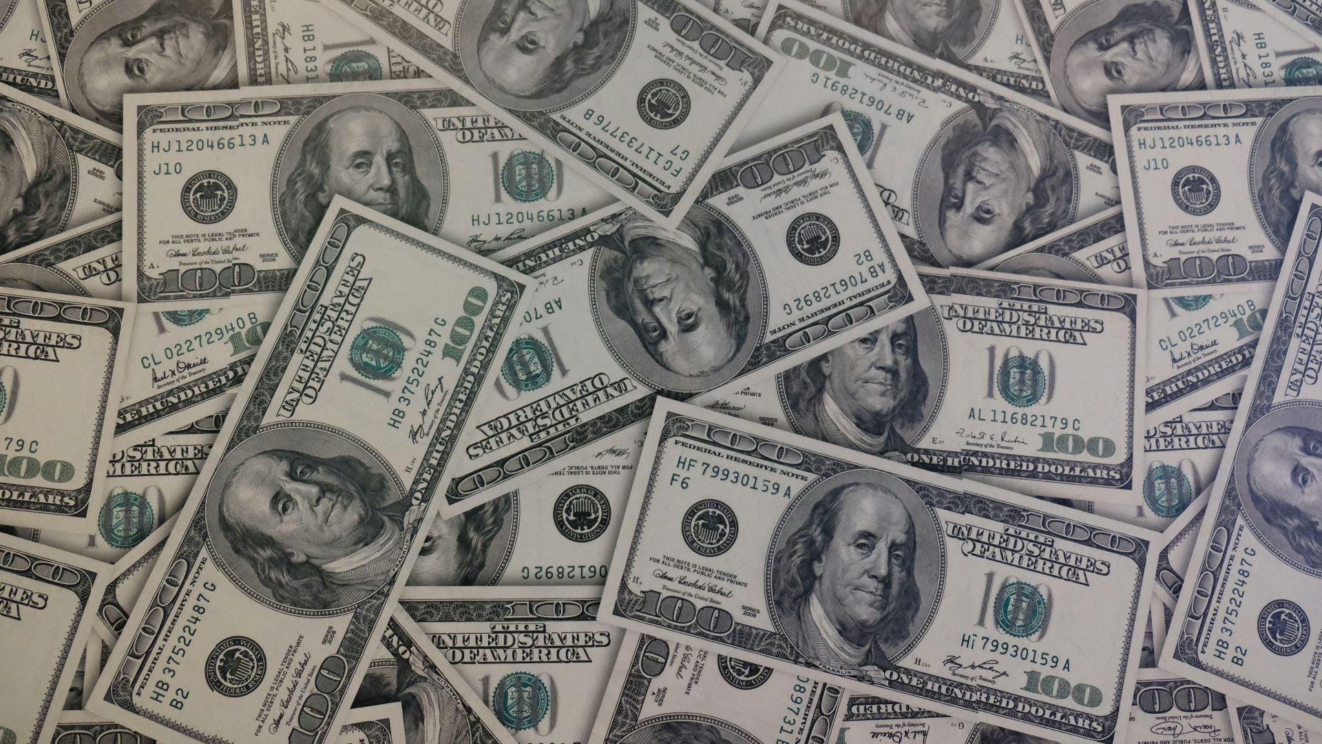 100 U.S. dollar banknote lot