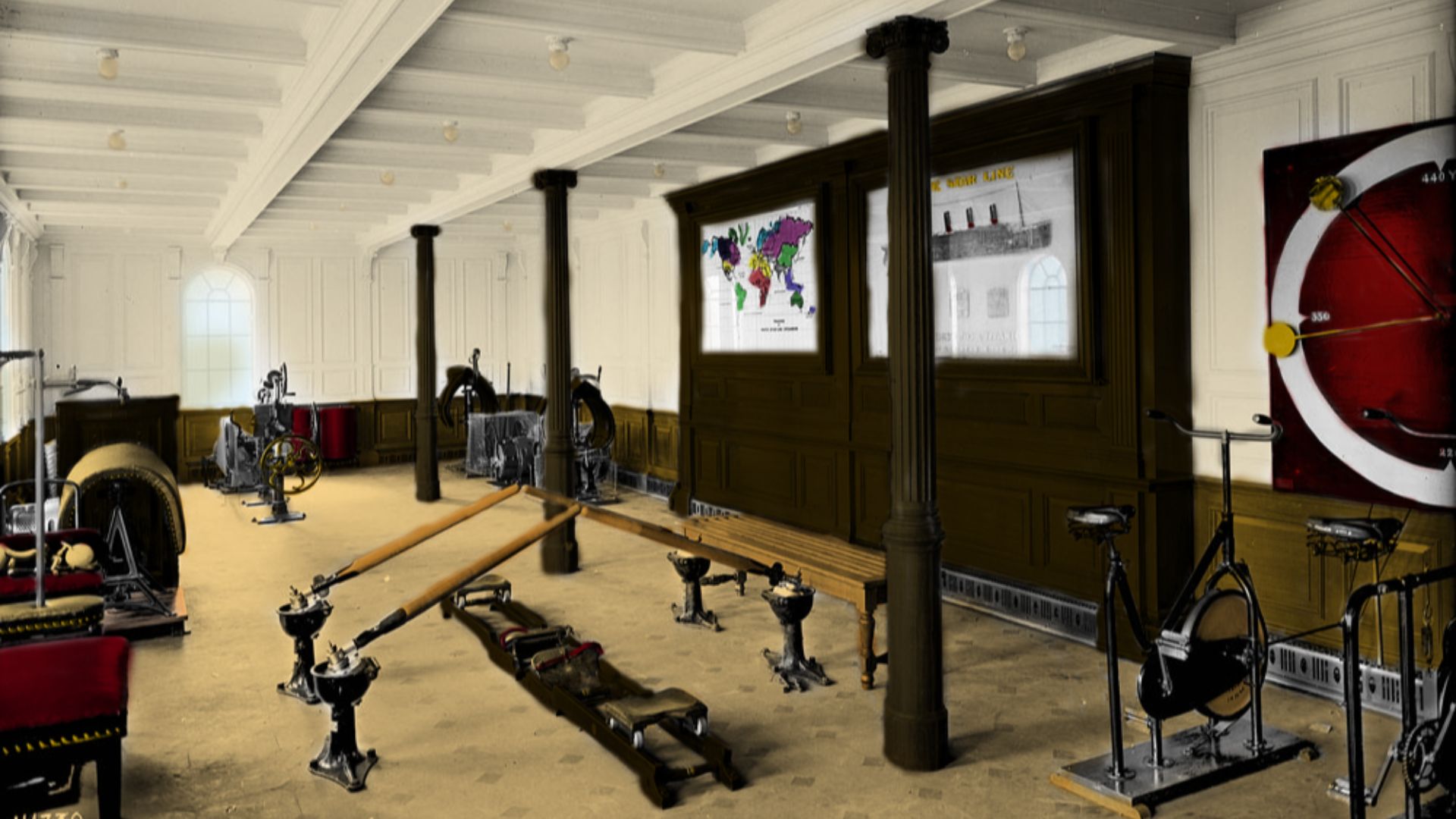 File:Titanic's first class gymnasium (colorized).jpg