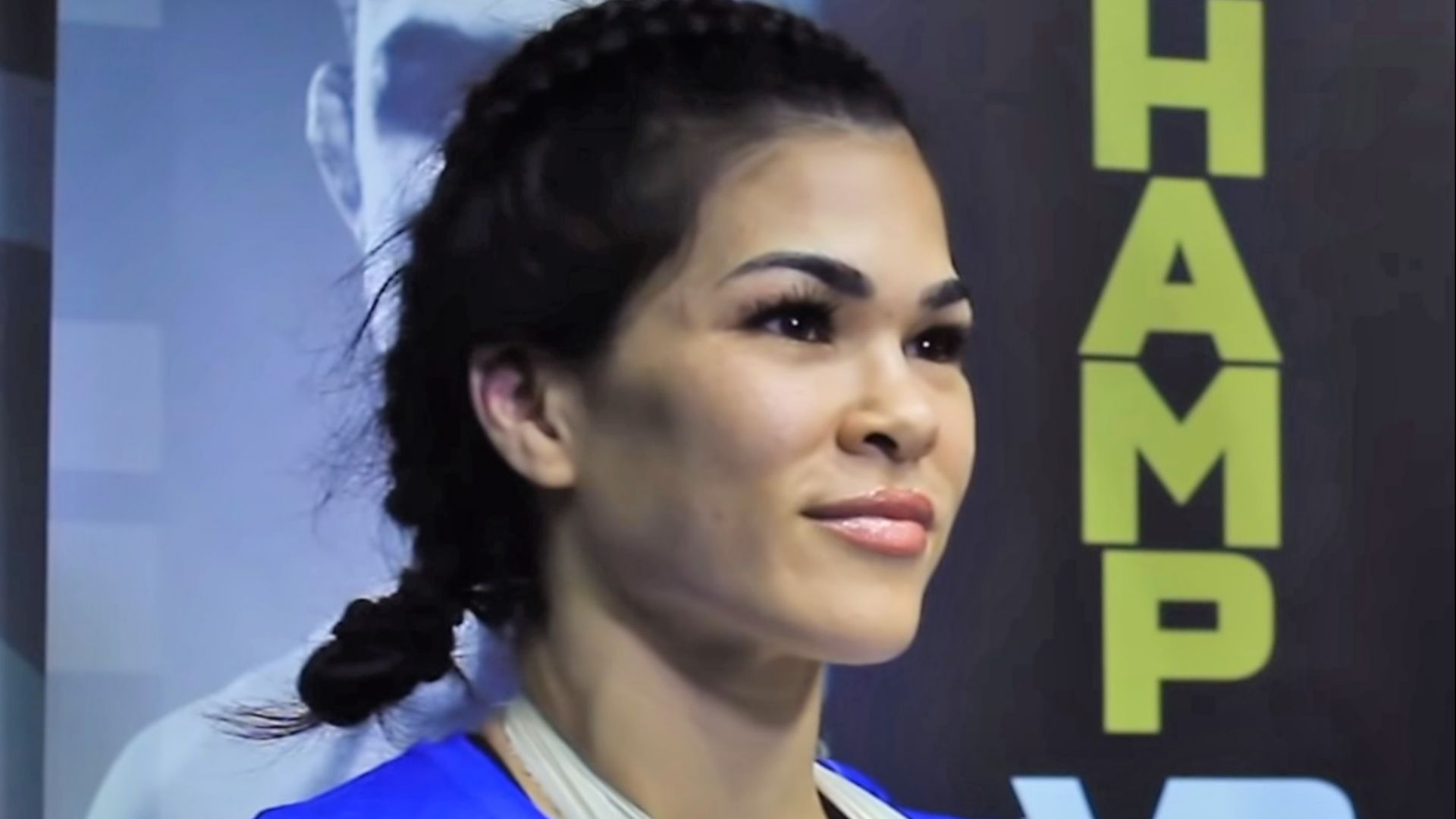 File:Rachael Ostovich smiles after defeat.jpg