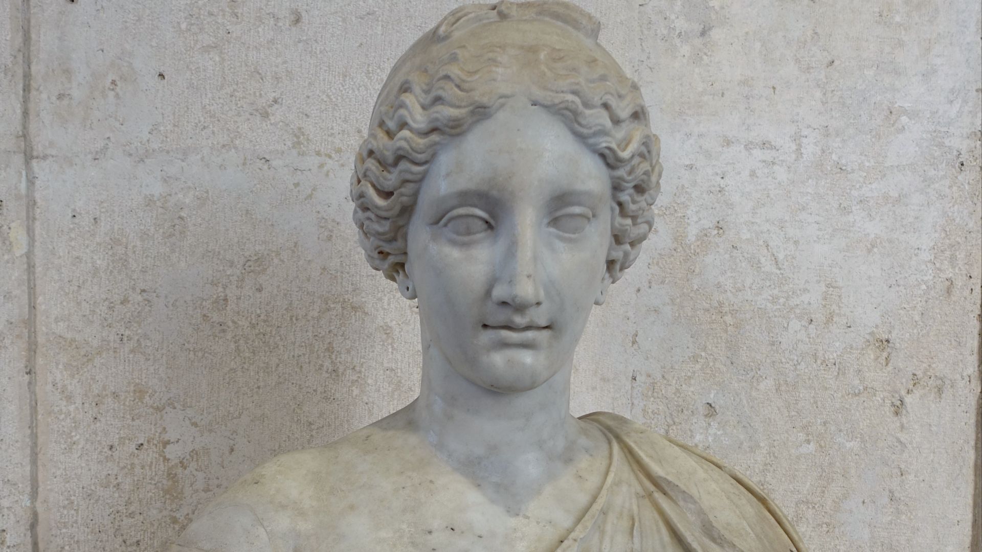 File:Roman woman as Aphrodite, Roman, c. 50-100 AD, marble - Musei Capitolini - Rome, Italy - DSC06000.jpg