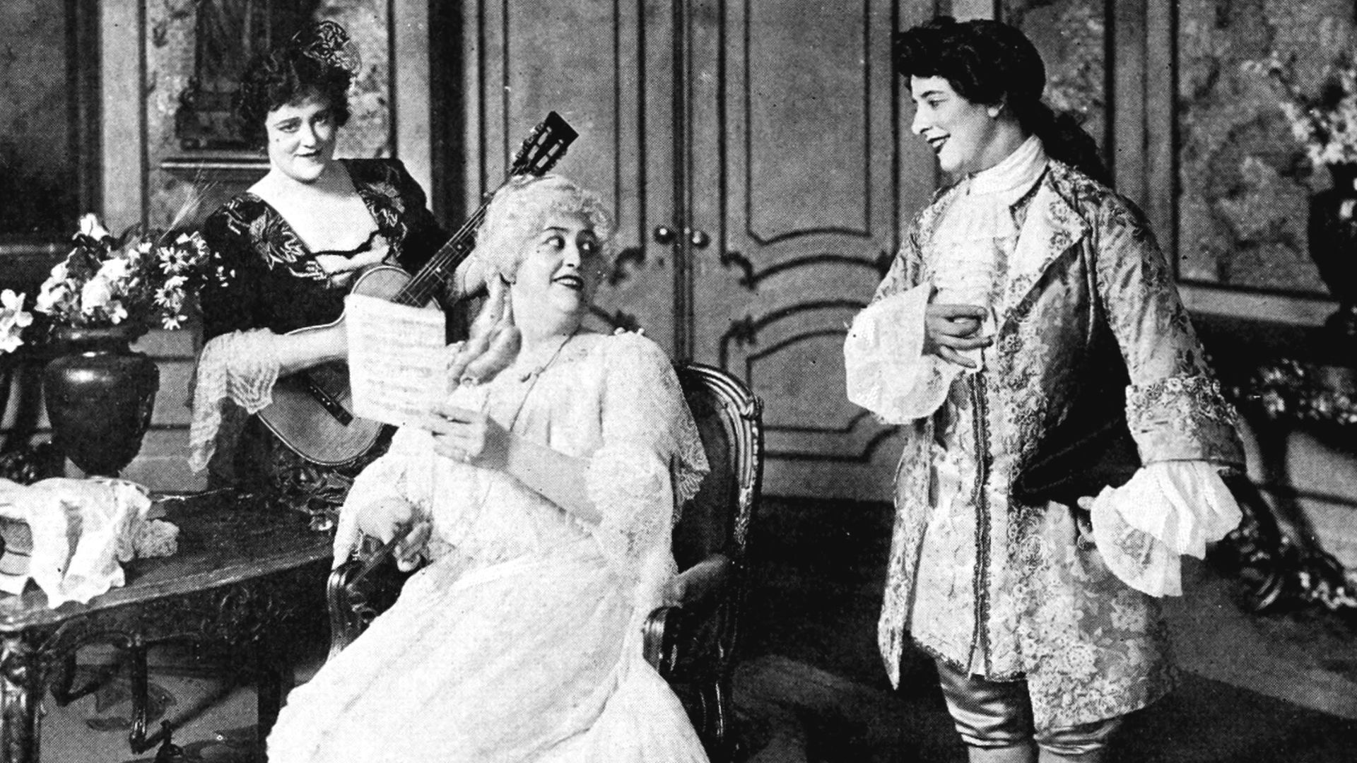 File:Mozart - Le nozze di Figaro, act I - Susanna, Countess and Cherubino - Matzenauer, Hempel, Farrar - Photo White - The Victrola book of the opera.jpg