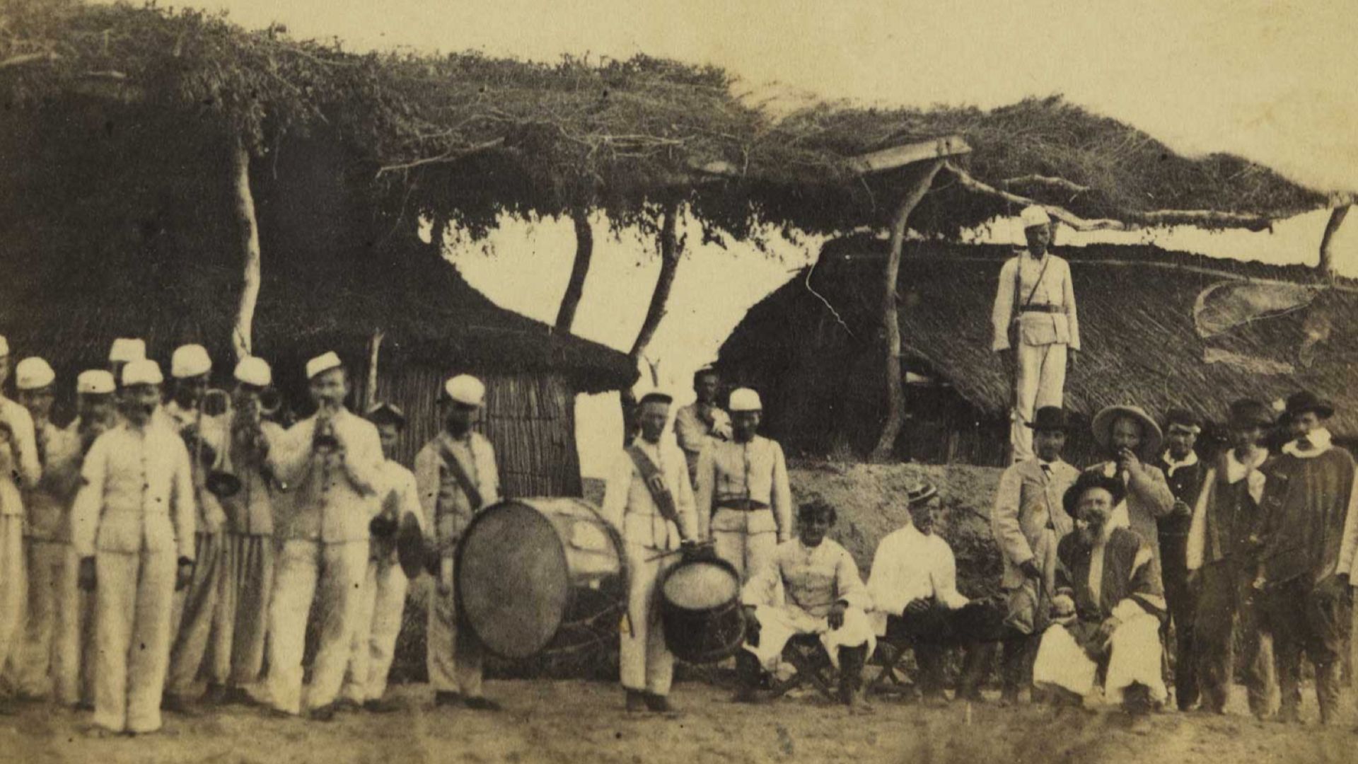 File:Italian band in Paraguayan War.jpg