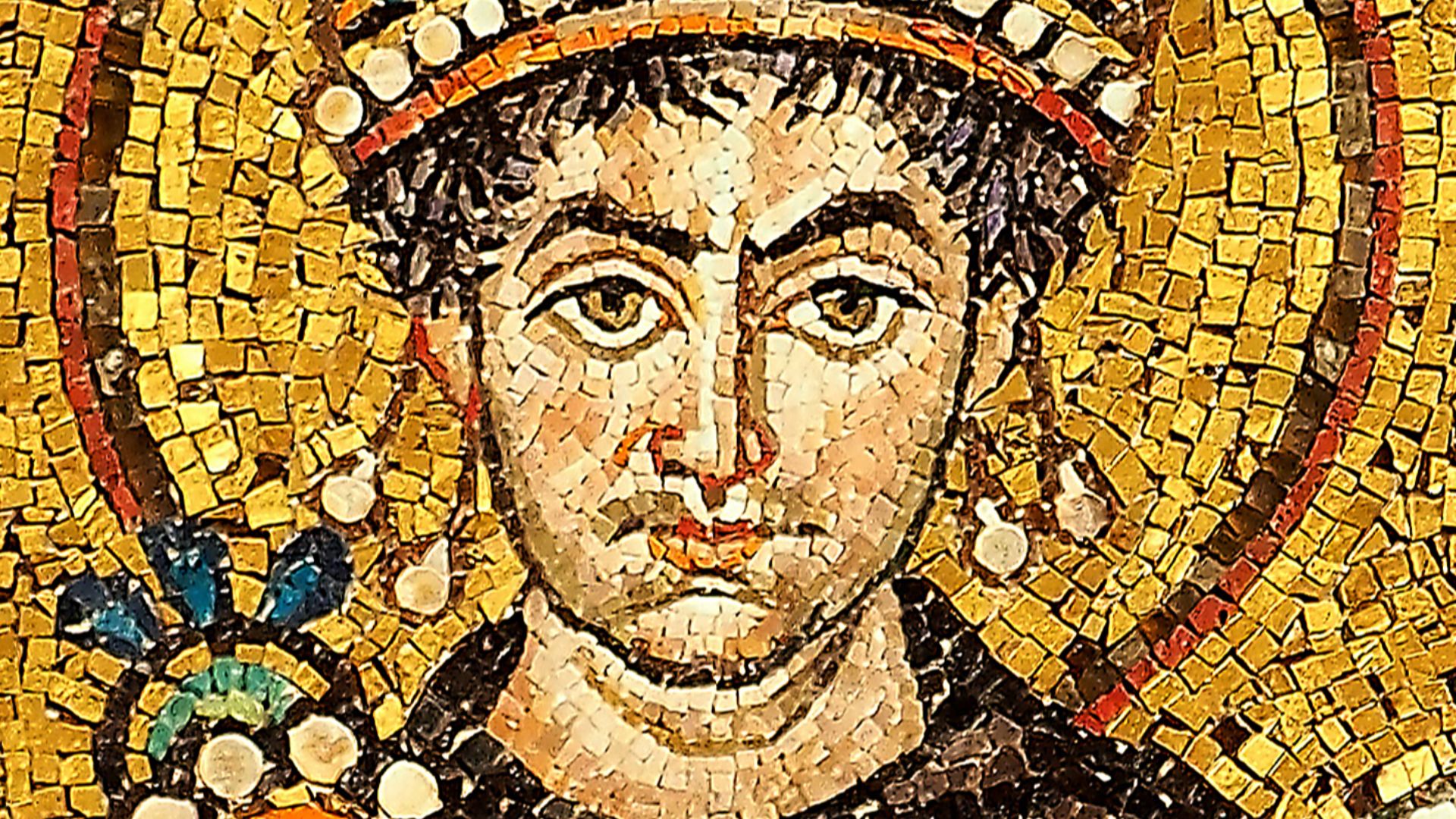 File:Mosaic of Justinianus I - Basilica San Vitale (Ravenna).jpg