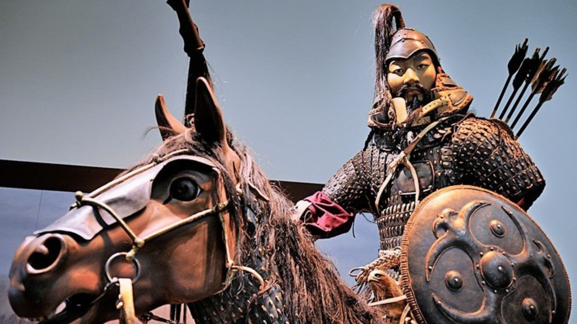 File:Mounted Mongol warrior recreation.jpg