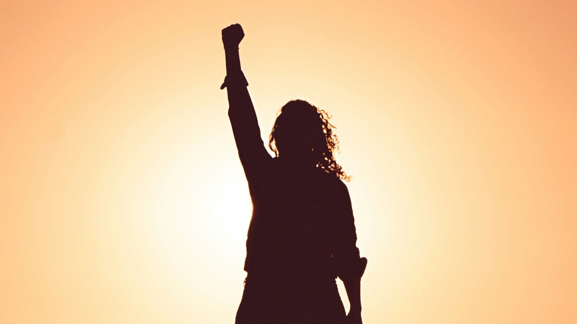 silhouette of personr