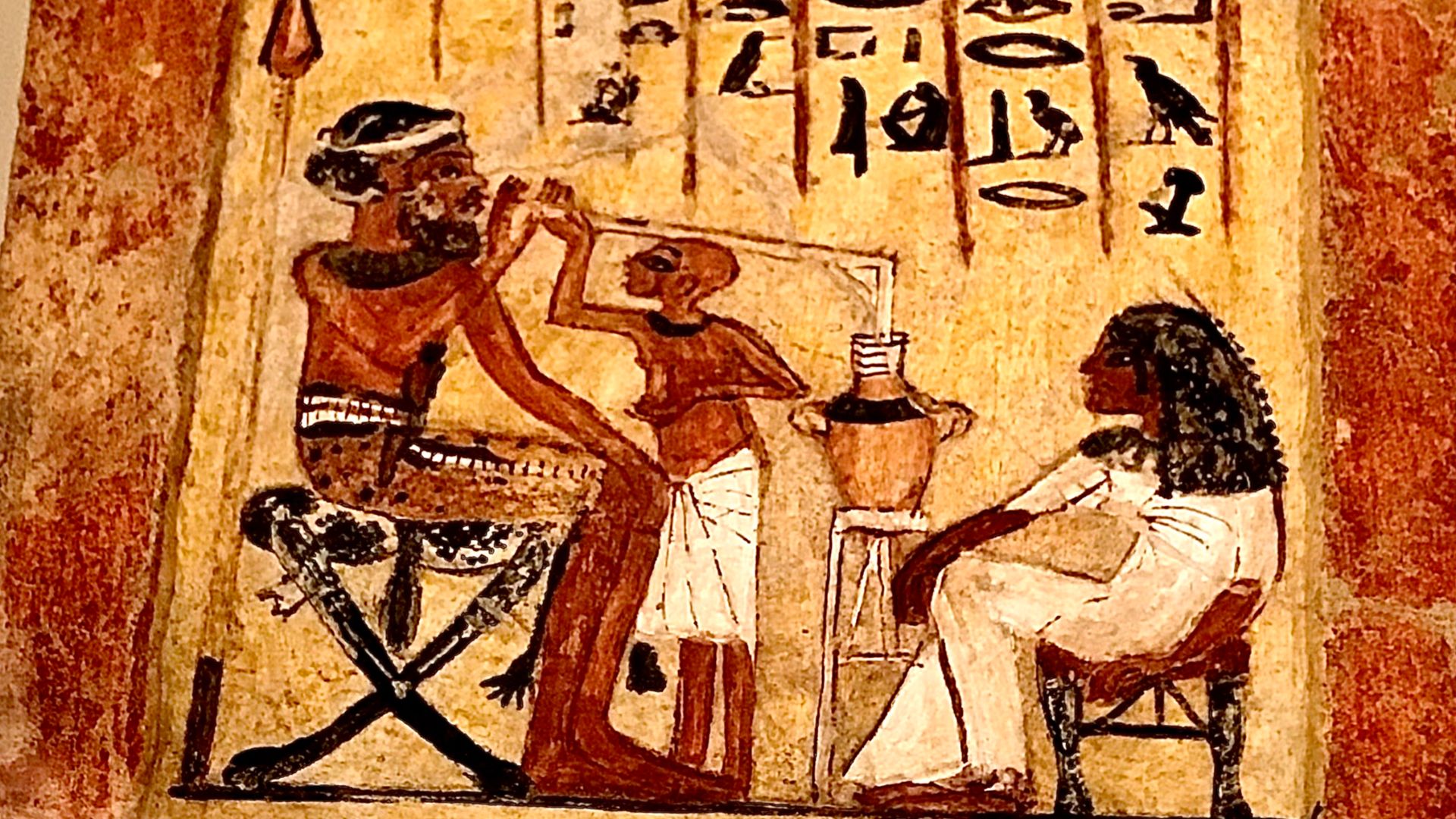 File:Painting showing Ancient Egyptian drinking straw circa 1300 B.C.E., Neues Museum, Berlin.jpg