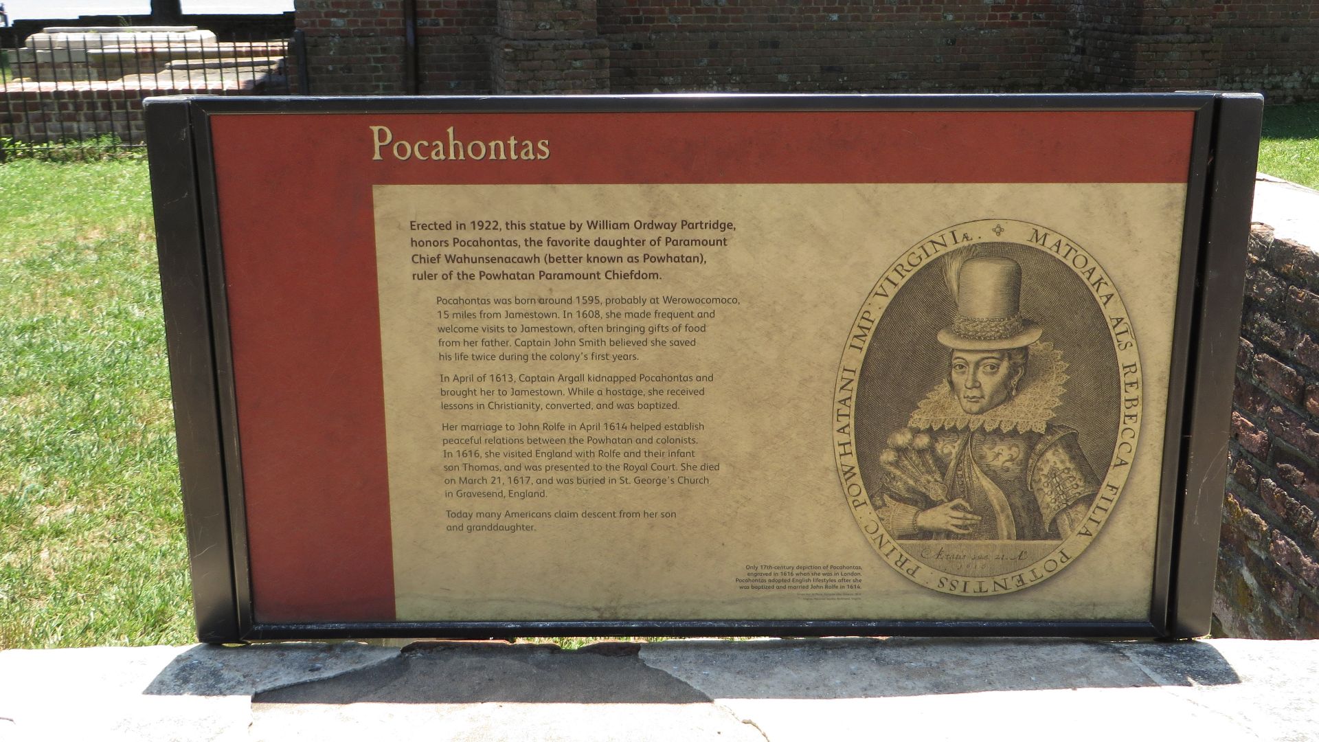 File:Pocohontas, Historic Jamestowne, Colonial National Historical Park, Jamestown, Virginia (14424425884).jpg