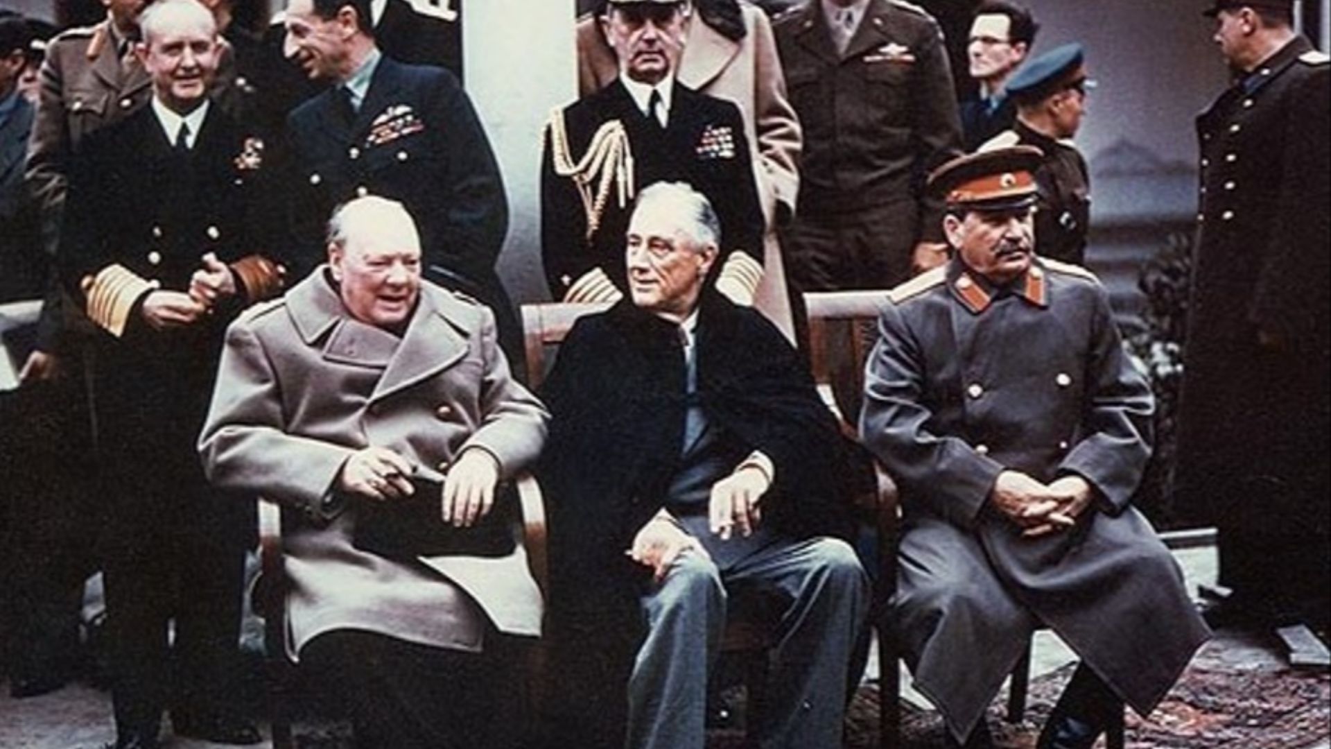 File:Yalta summit 1945 with Churchill, Roosevelt, Stalin.jpg