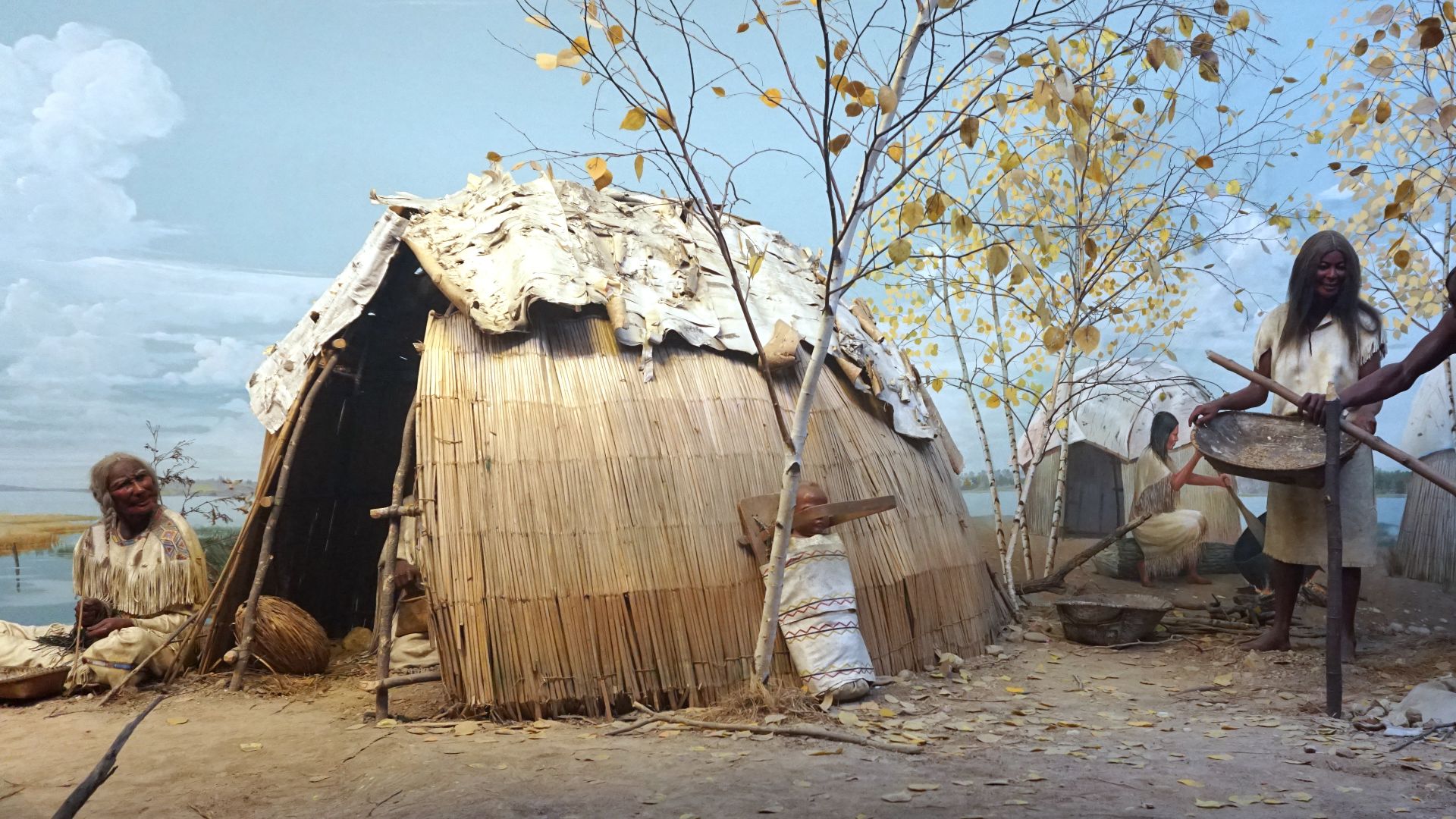 File:Milwaukee Public Museum November 2022 095 (Wisconsin Woodlands--Threshing Wild Rice- Menomini Indians, Wisconsin).jpg
