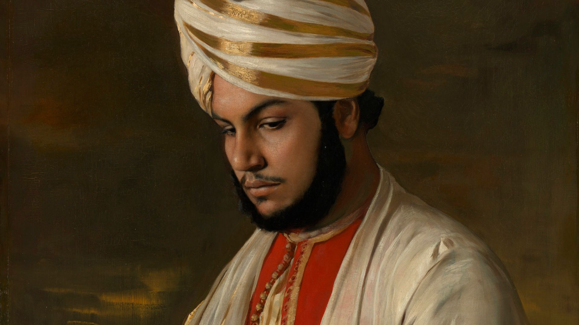 File:Rudolf Swoboda (1859-1914) - The Munshi Abdul Karim (1863-1909) - RCIN 403831 - Royal Collection.jpg