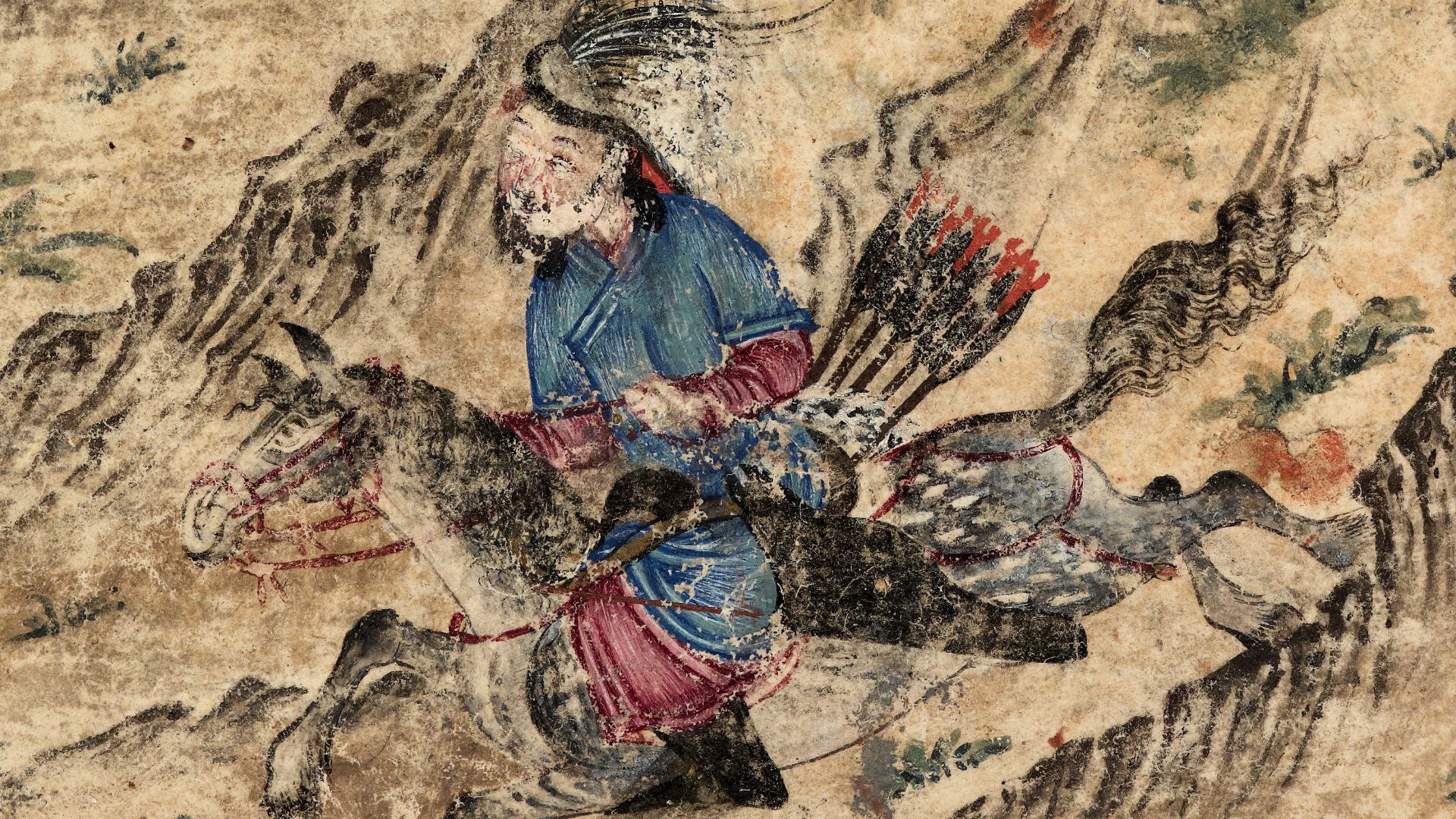 File:Rider on the Yam (Postal) System. SBB-PK, Diez A fol. 71, p. 28, no. 1.jpg